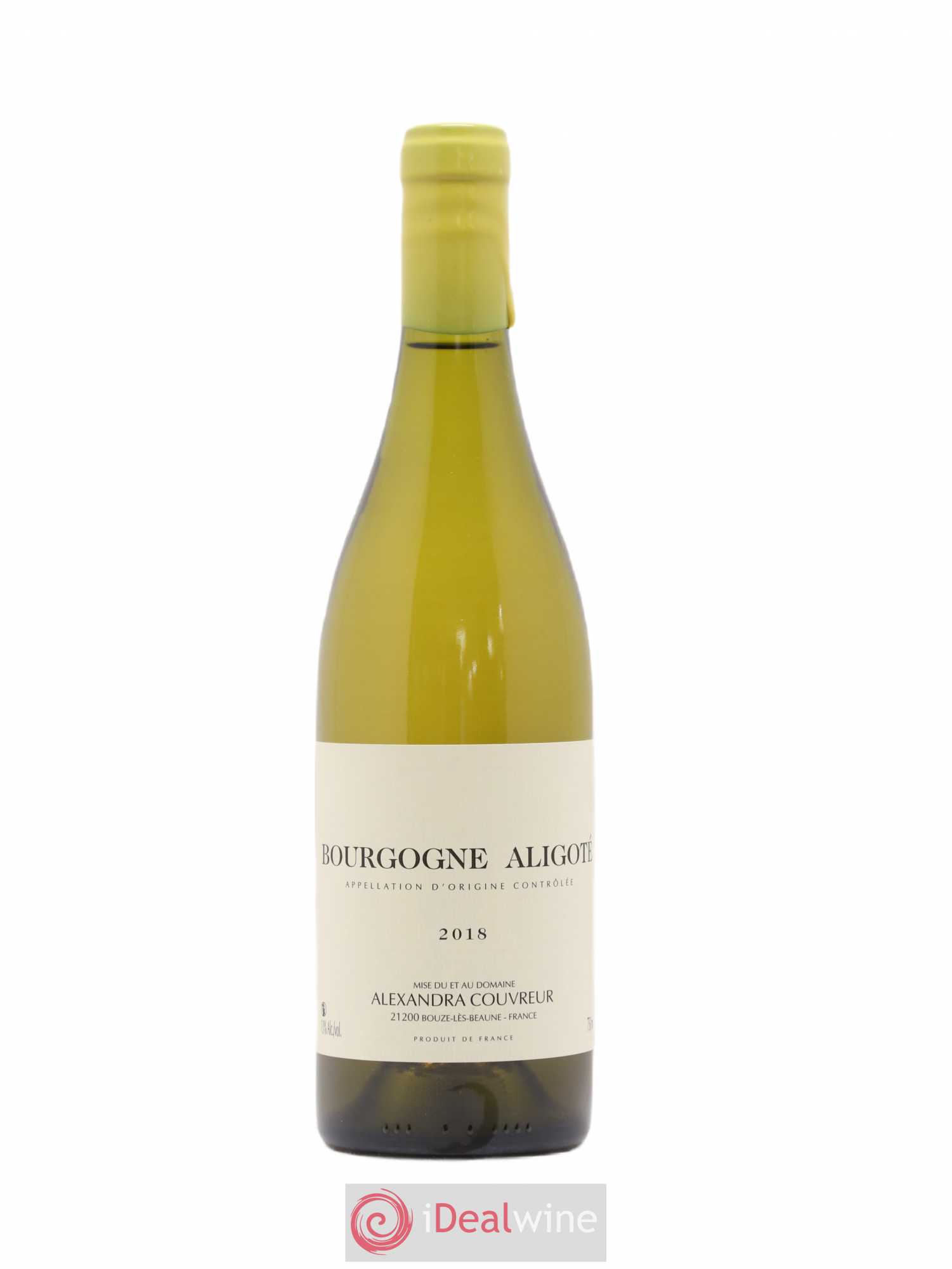 Bourgogne Aligoté Alexandra Couvreur 2018 - Lot de 1 bouteille - 0
