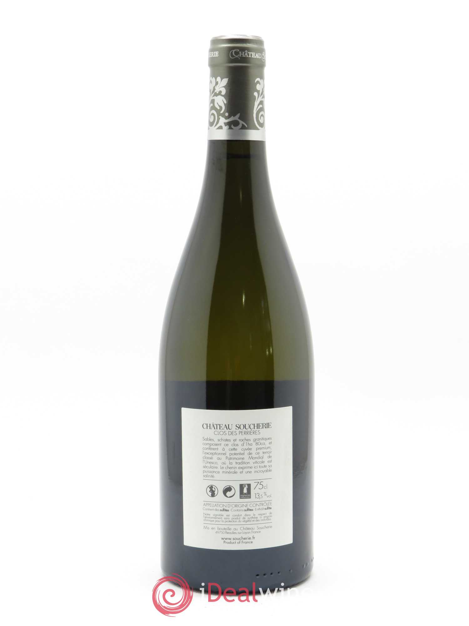 Savennières Clos des Perrières Château Soucherie 2016 - Lot of 1 bottle - 1