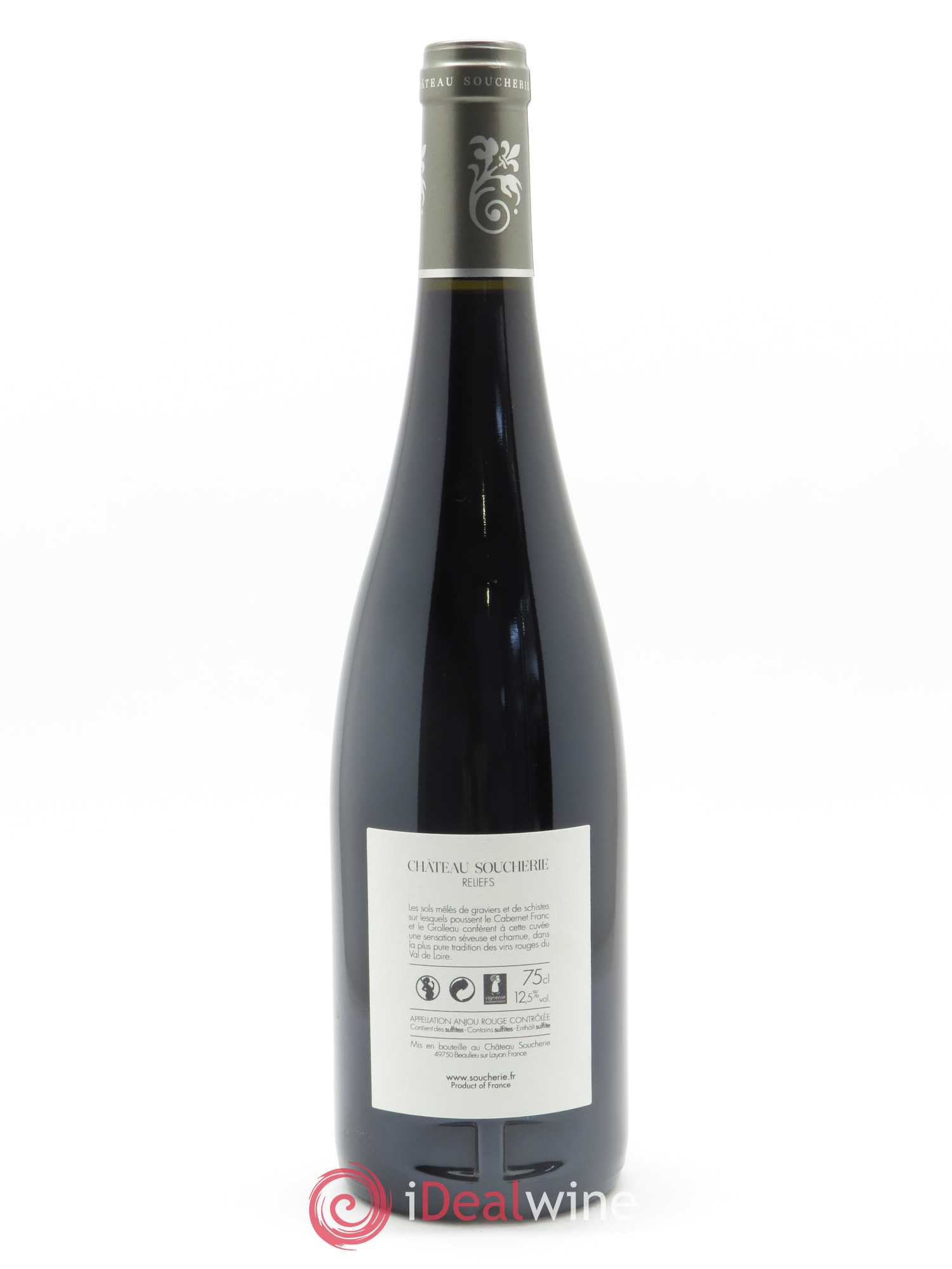 Anjou Reliefs Château Soucherie 2017 - Lot de 1 bouteille - 1