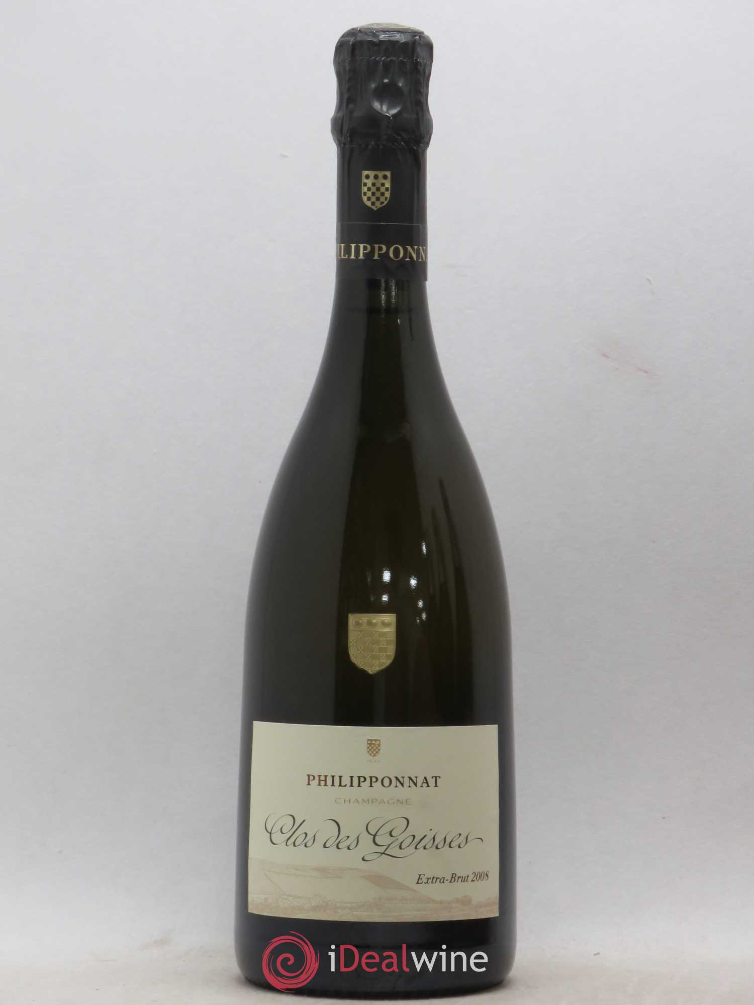 Clos des Goisses Philipponnat Extra Brut 2008 - Lot de 1 bouteille - 0