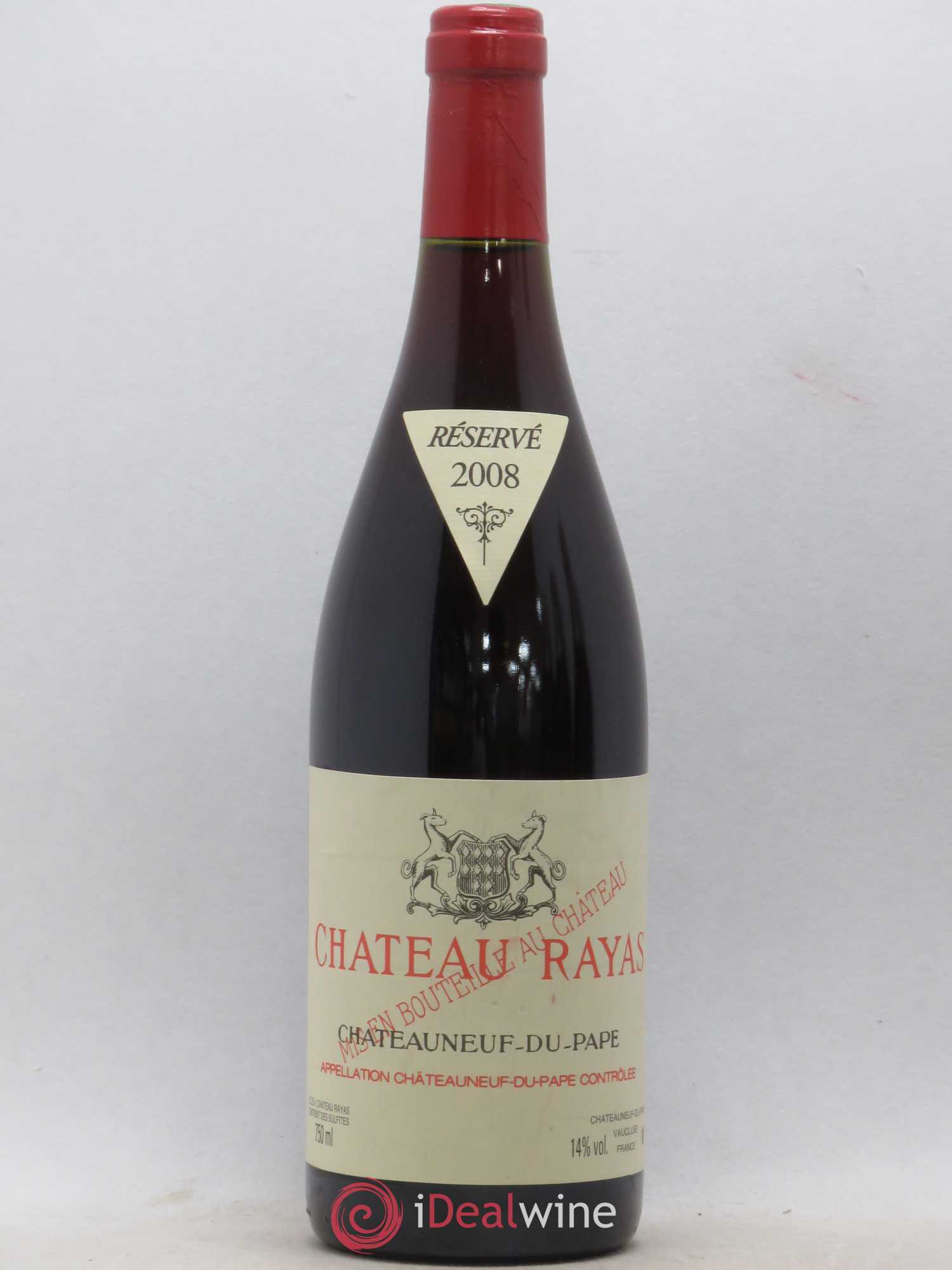 Châteauneuf-du-Pape Château Rayas Emmanuel Reynaud 2008 - Lot de 1 bouteille - 0