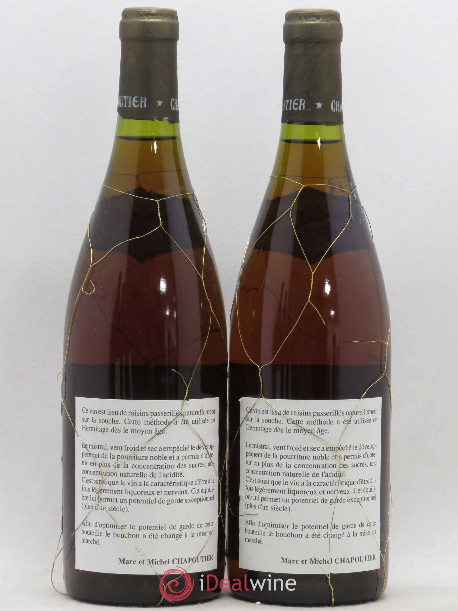 Hermitage Velours Chapoutier 1982 - Posten von 2 Flaschen - 1