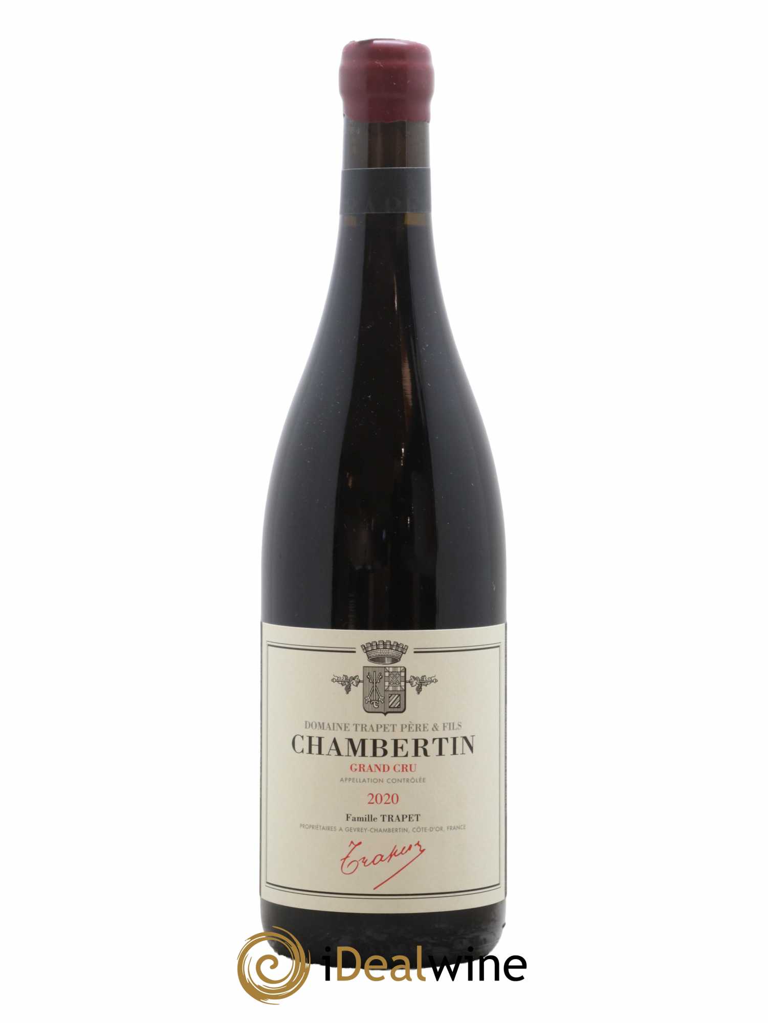 Chambertin Grand Cru Domaine Trapet 2020 - Lot de 1 bouteille - 0