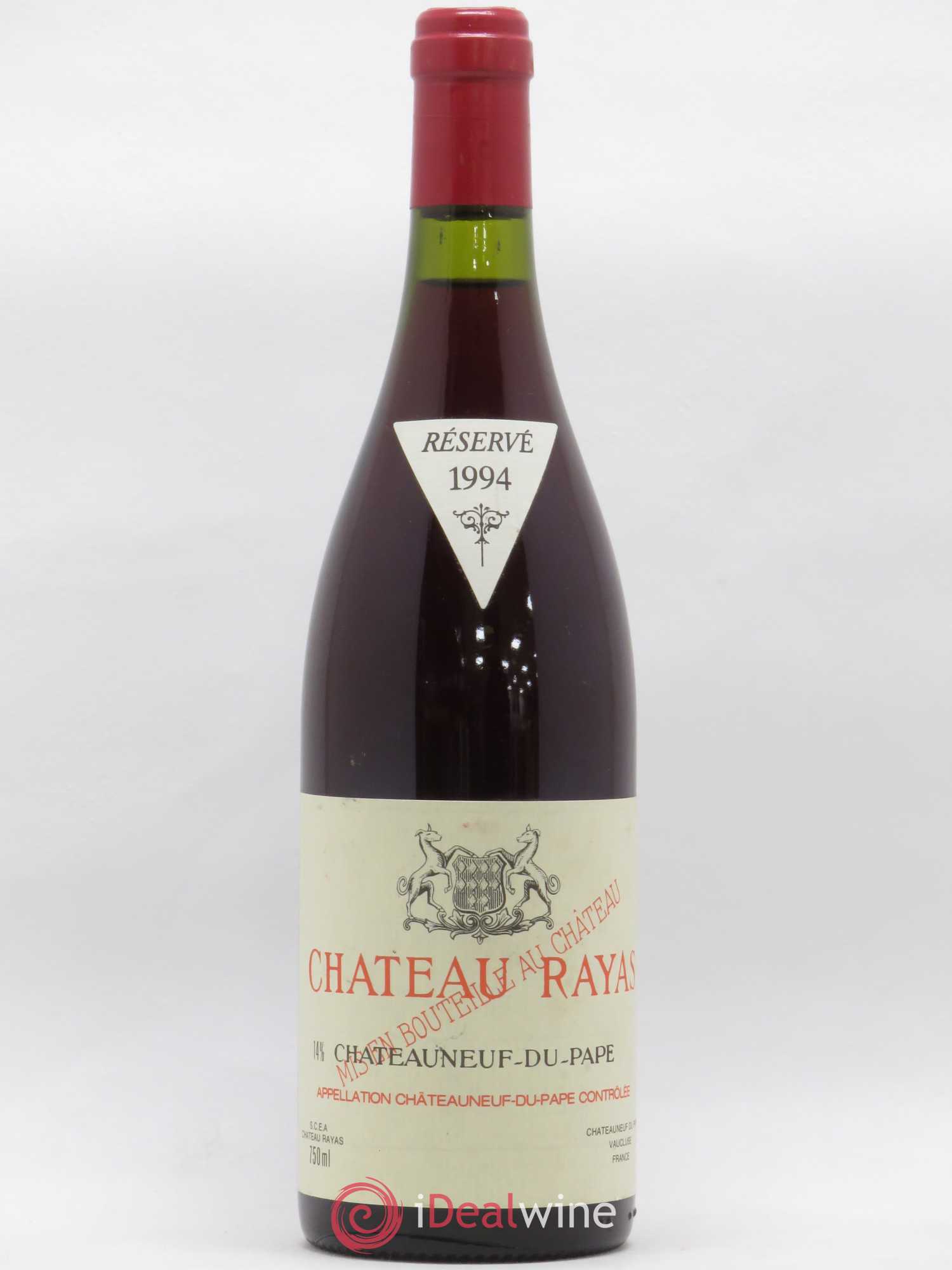 Châteauneuf-du-Pape Château Rayas Emmanuel Reynaud 1994 - Lot de 1 bouteille - 0