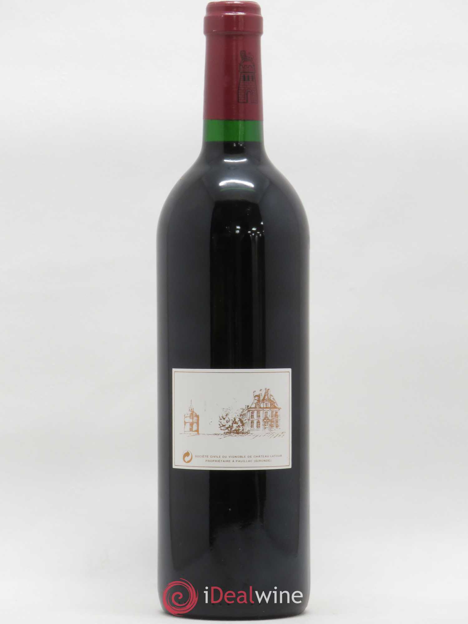 Château Latour 1er Grand Cru Classé 1996 - Lot de 1 bouteille - 1
