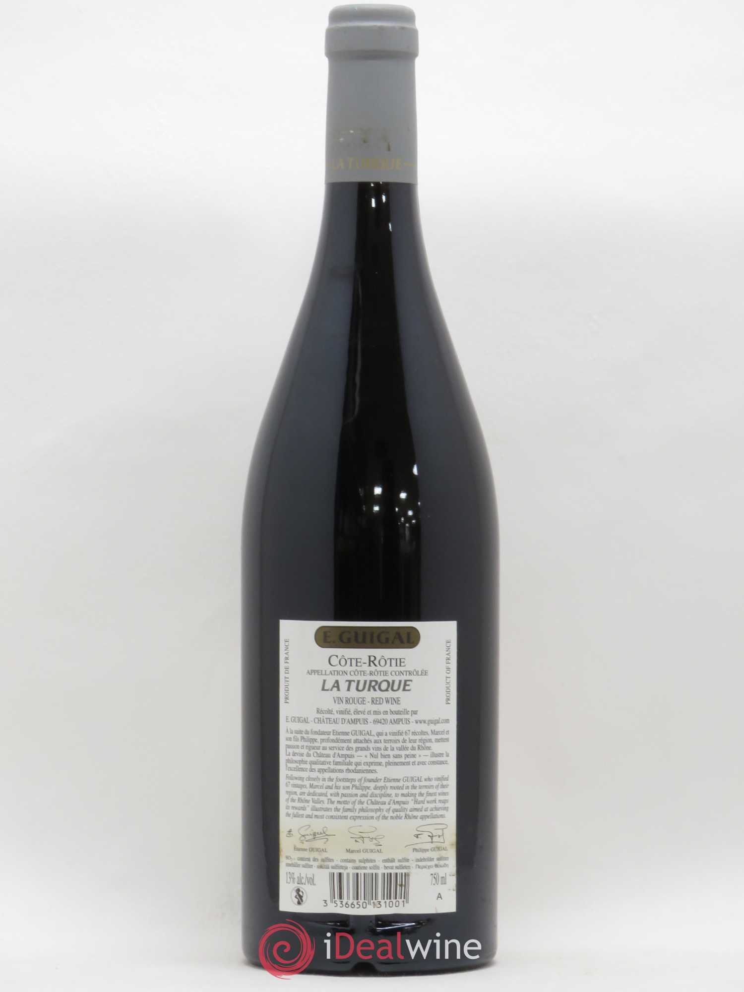 Côte-Rôtie La Turque Guigal 2010 - Lot de 1 bouteille - 1