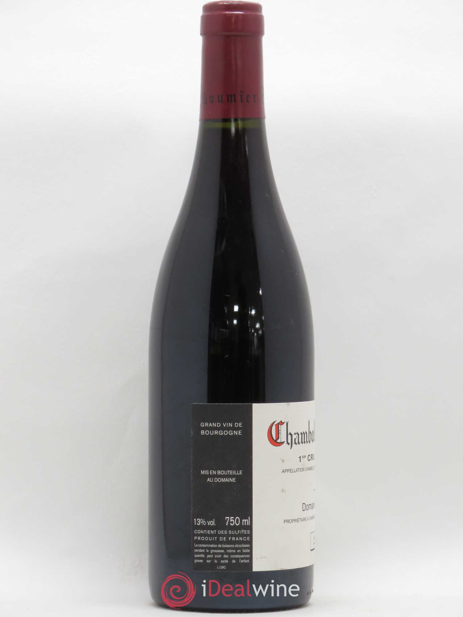 Chambolle-Musigny 1er Cru Les Cras Georges Roumier (Domaine) 2010 - Lot de 1 bouteille - 1