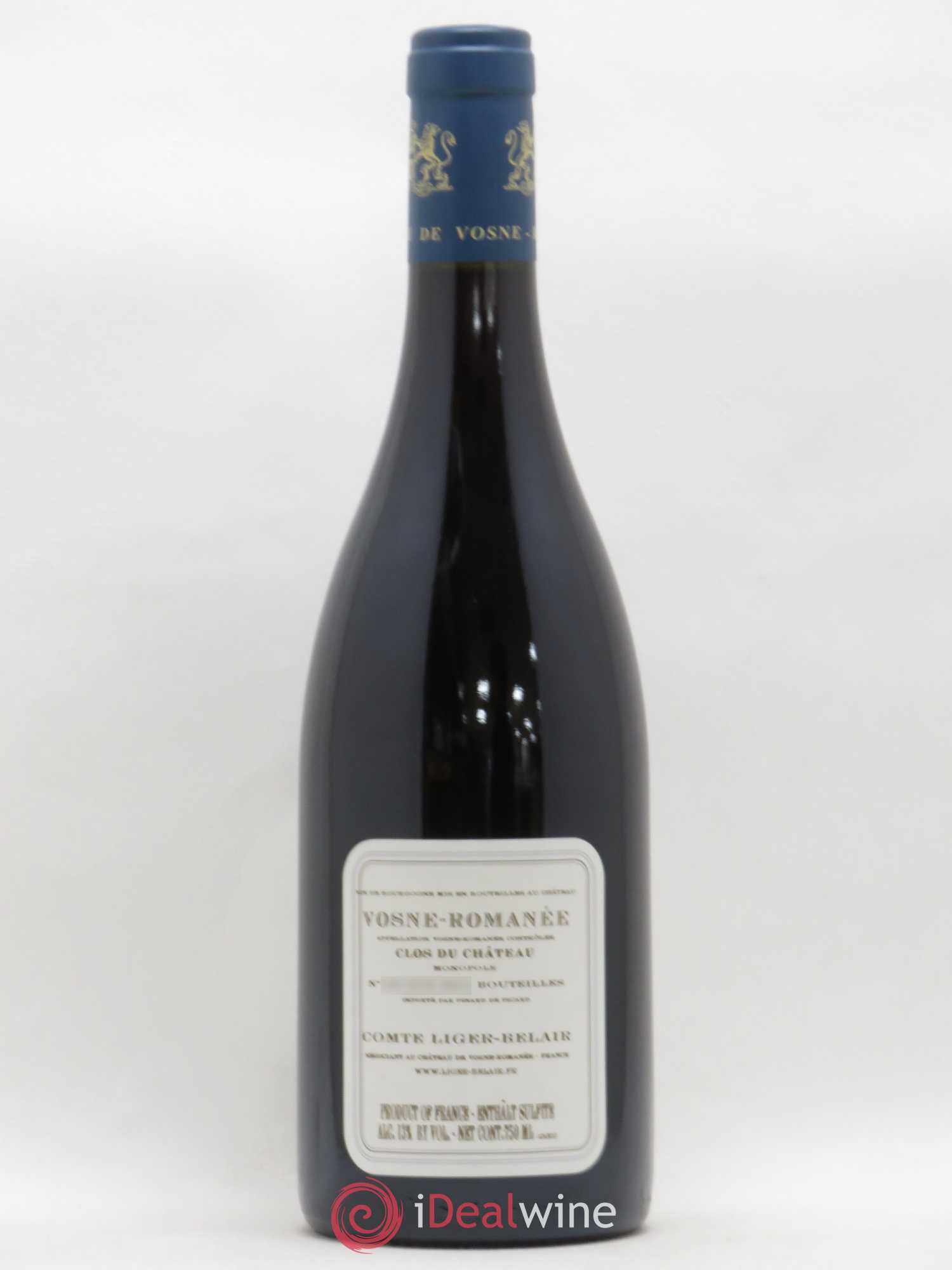 Vosne-Romanée Clos du Château Comte Liger-Belair (Domaine du) 2012 - Lot de 1 bouteille - 1