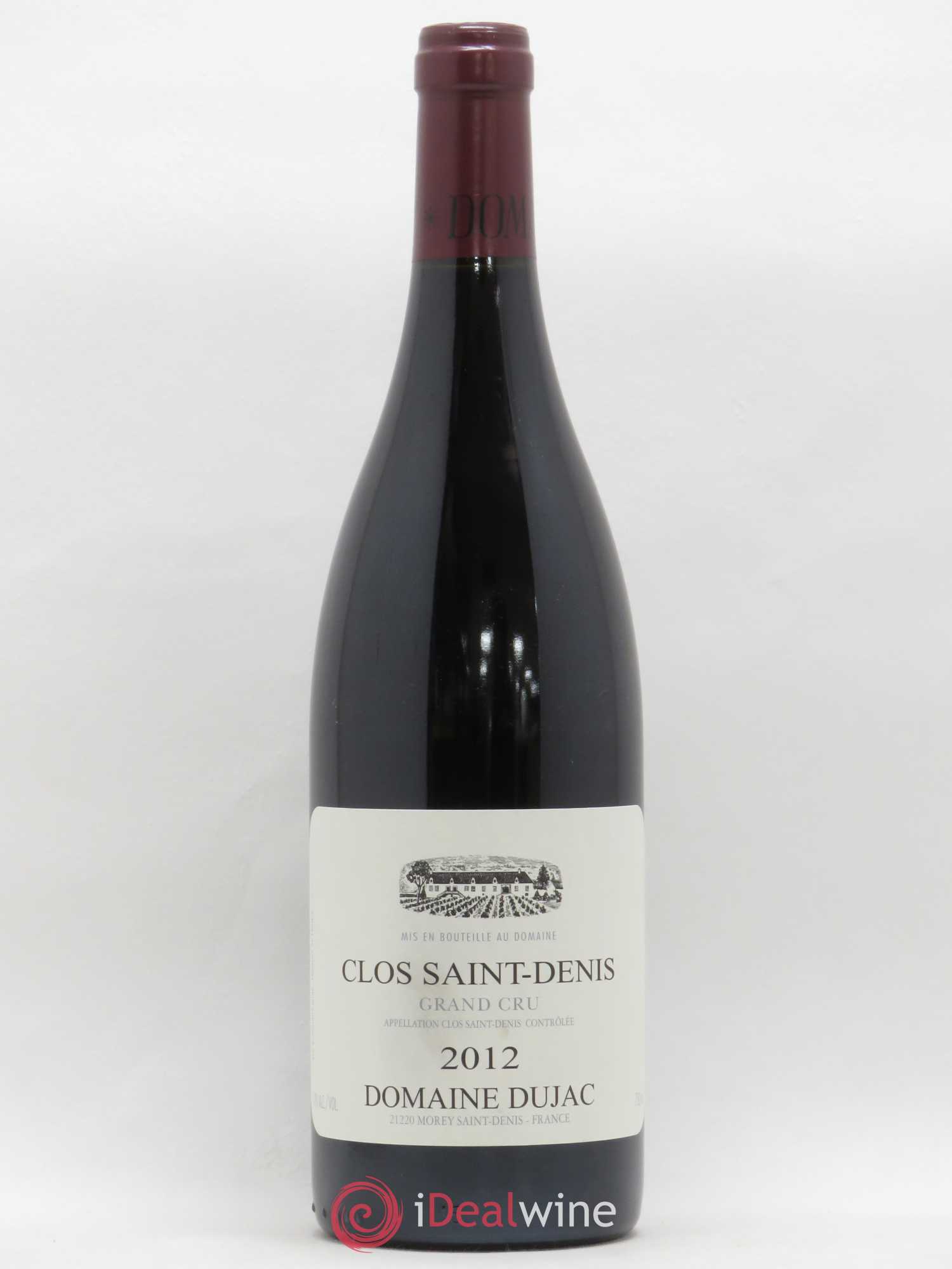 Clos Saint-Denis Grand Cru Dujac (Domaine) 2012 - Lot de 1 bouteille - 0