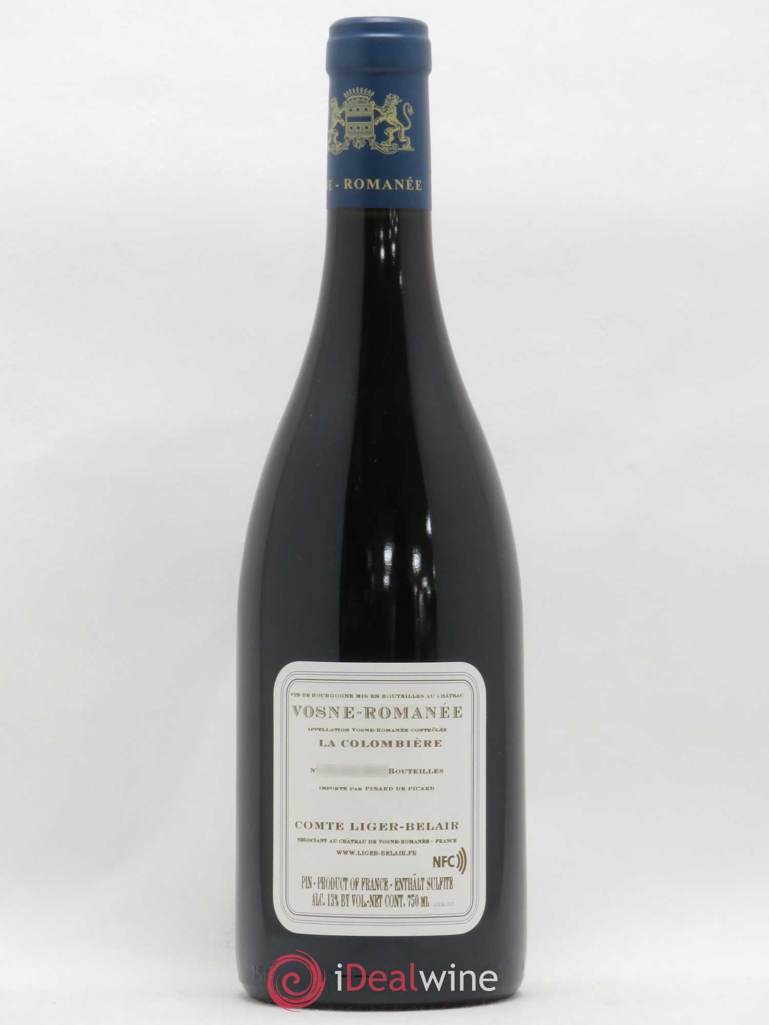 Vosne-Romanée La Colombière Comte Liger-Belair (Domaine du) 2015 - Lot de 1 bouteille - 1
