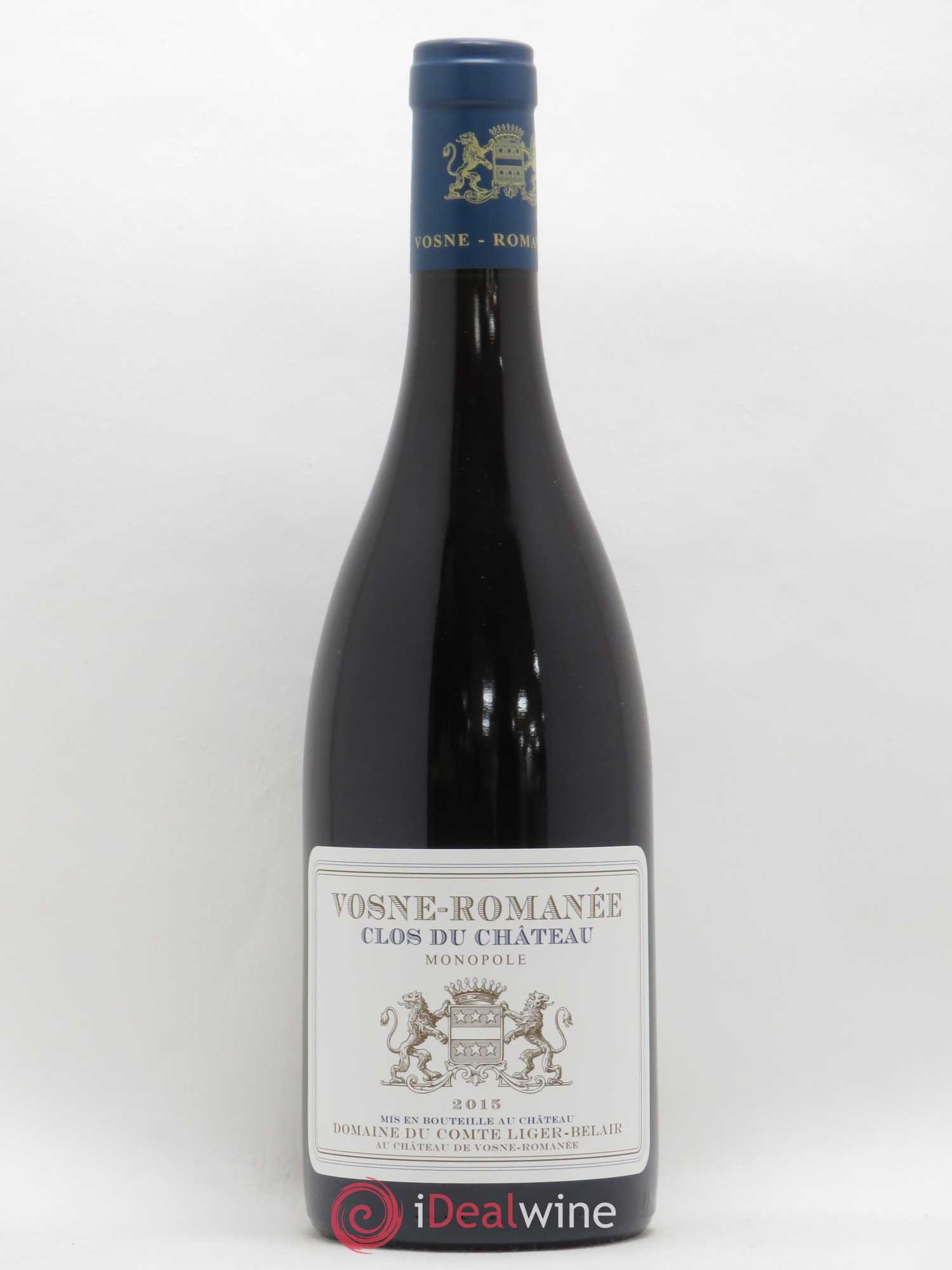 Vosne-Romanée Clos du Château Comte Liger-Belair (Domaine du) 2015 - Lot de 1 bouteille - 0
