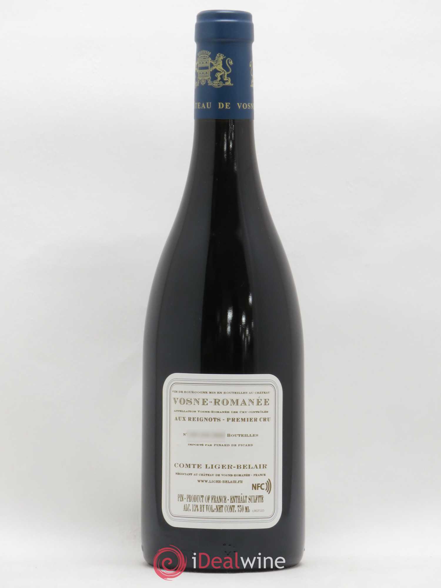 Vosne-Romanée 1er Cru Aux Reignots Ch. de Vosne-Romanée Comte Liger-Belair (Domaine du) 2015 - Lot de 1 bouteille - 1