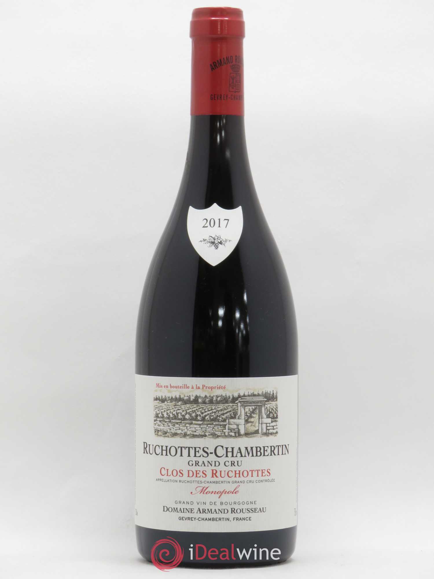 Ruchottes-Chambertin Grand Cru Clos des Ruchottes Armand Rousseau (Domaine) 2017 - Lot of 1 bottle - 0