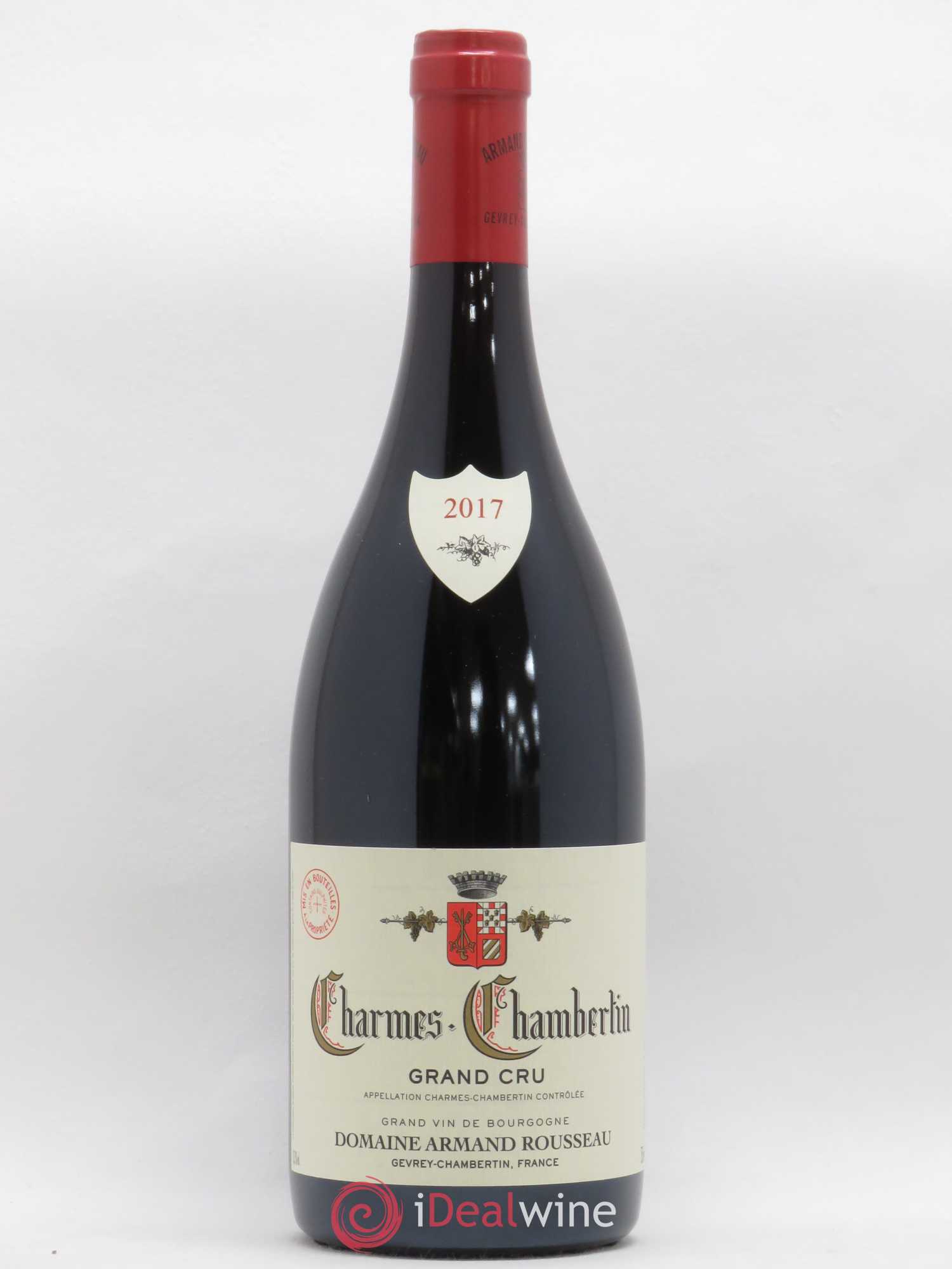 Charmes-Chambertin Grand Cru Armand Rousseau (Domaine) 2017 - Lot de 1 bouteille - 0