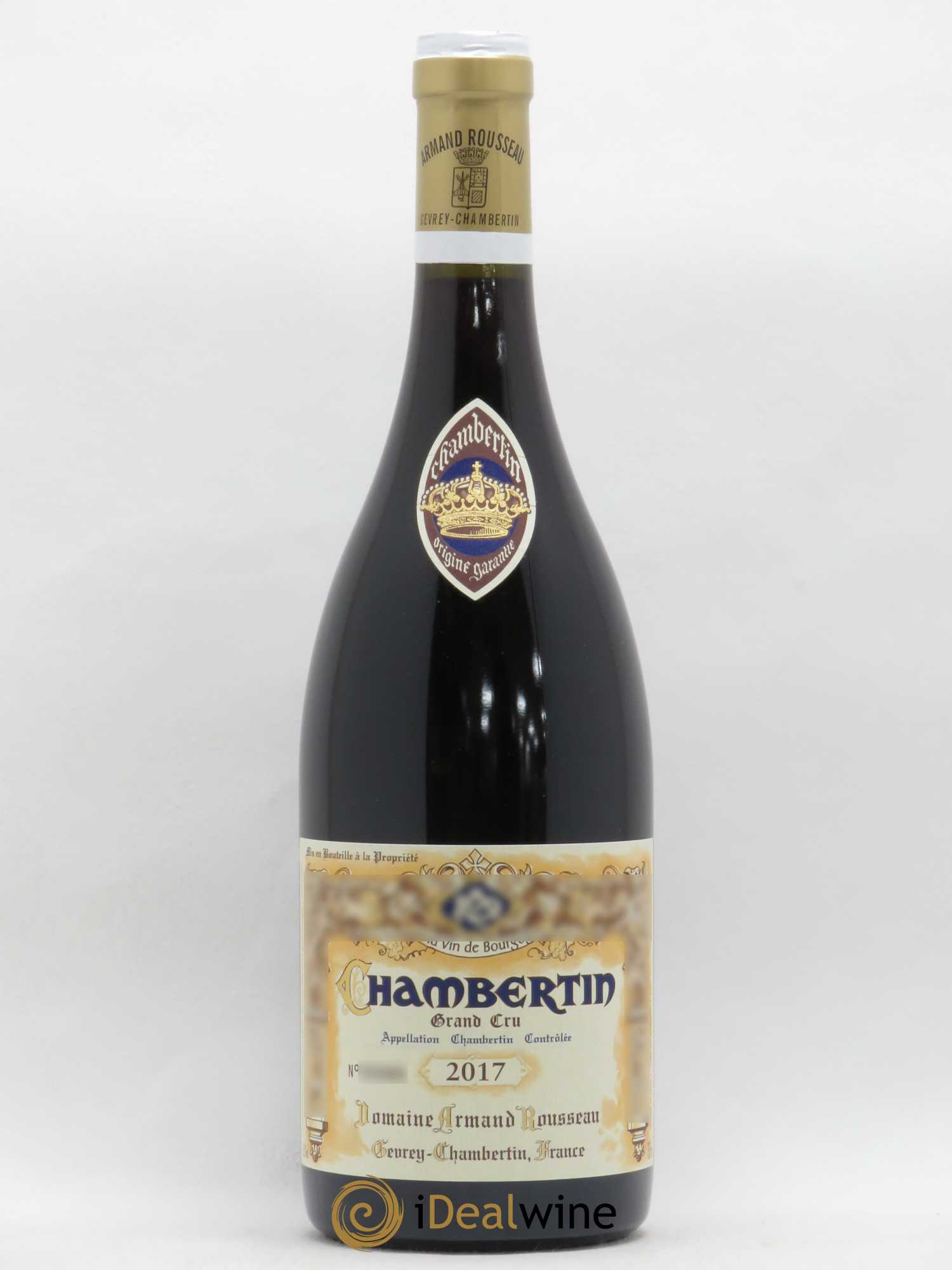 Chambertin Grand Cru Armand Rousseau (Domaine) 2017 - Lot de 1 bouteille - 0