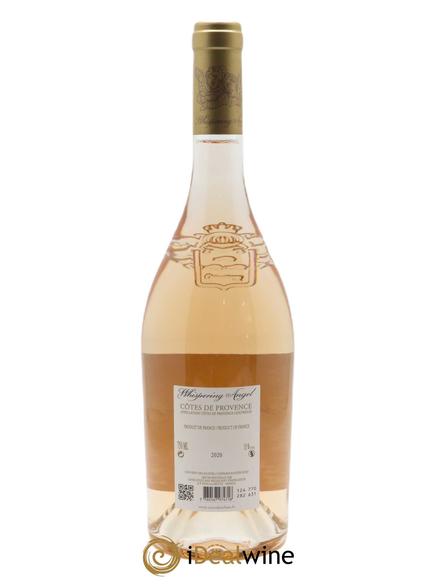 Côtes de Provence Whispering Angel Château d'Esclans 2020 - Lot de 1 bouteille - 1