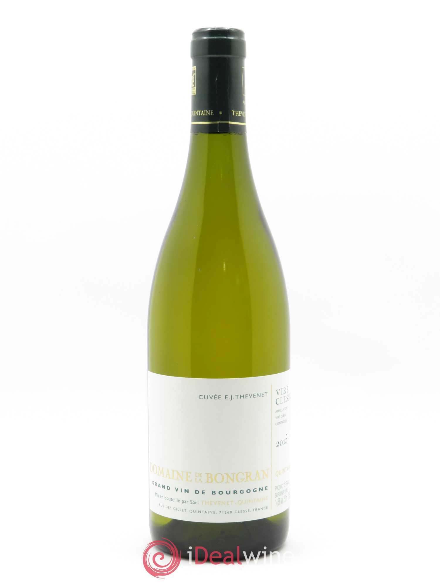 Viré-Clessé Cuvée E.J. Thevenet Domaine de la Bongran (J.Thevenet) 2015 - Lot de 1 bouteille - 0