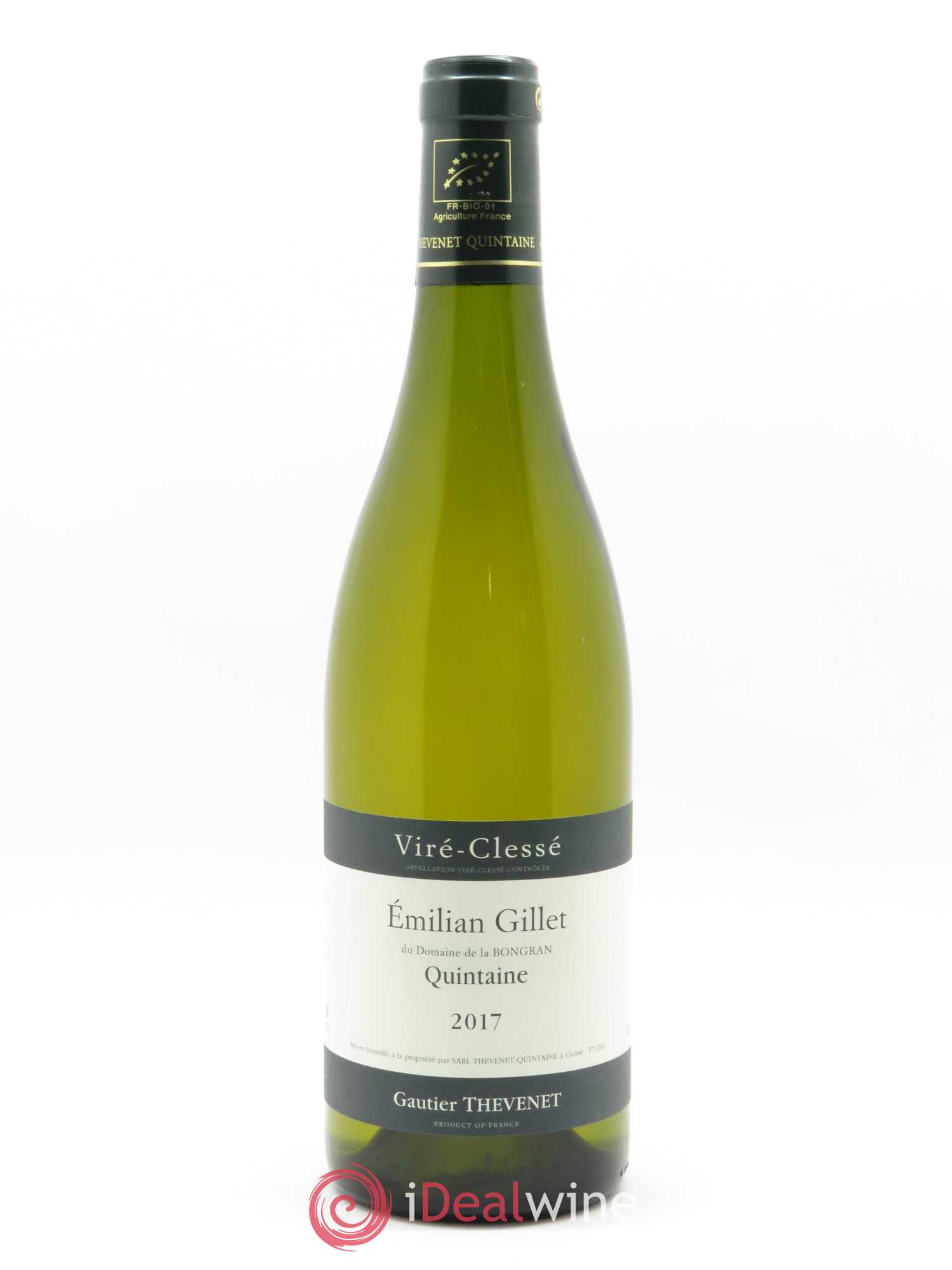 Viré-Clessé Emilian Gillet Domaine de la Bongran (J.Thevenet) 2017 - Lot de 1 bouteille - 0