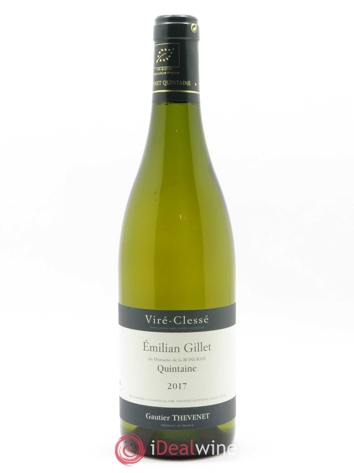 Viré-Clessé Cuvée Emilian Domaine de la Bongran (J.Thevenet) 2017 - Lot de 1 bouteille - 0