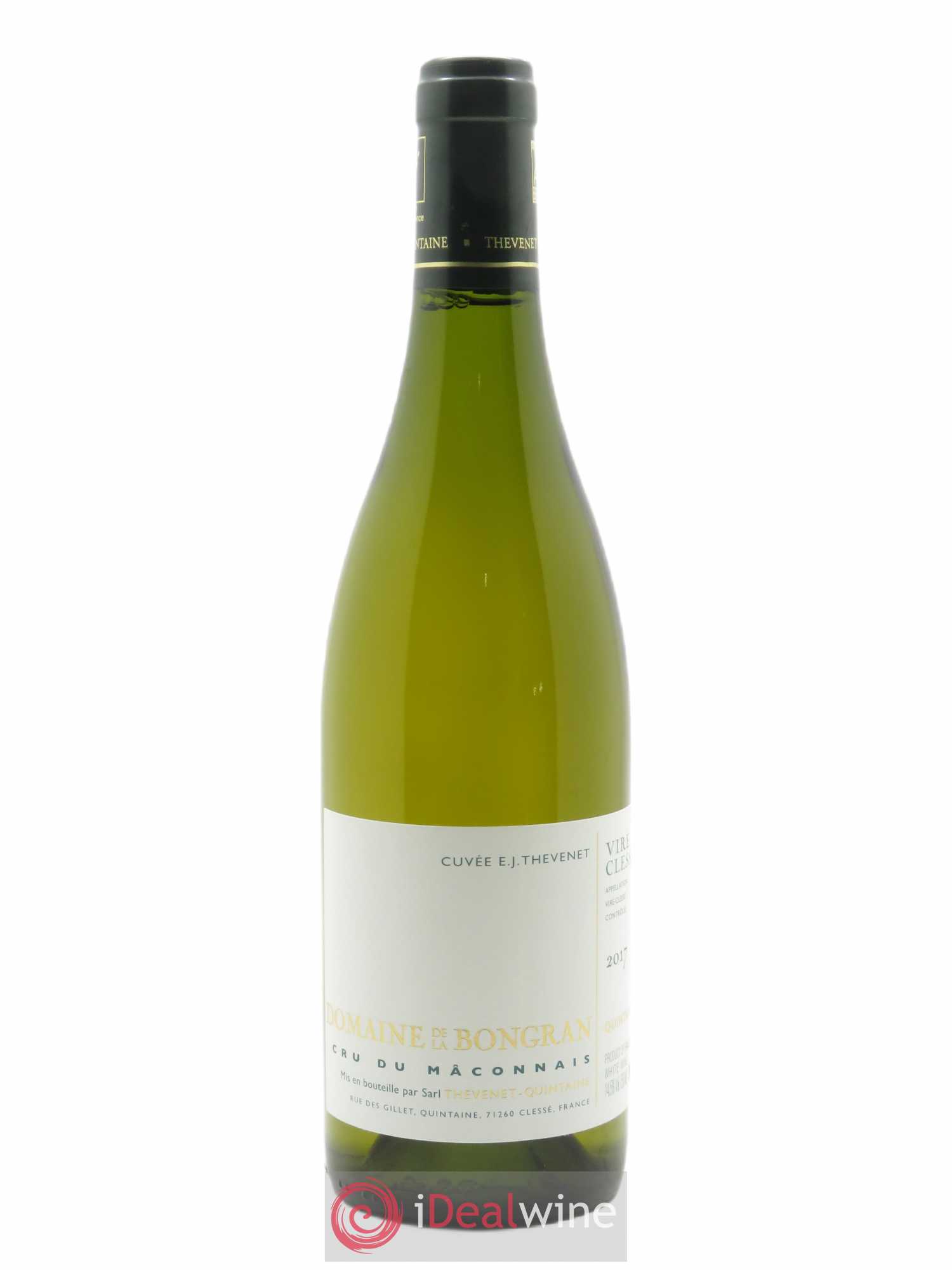 Viré-Clessé Cuvée E.J. Thevenet Domaine de la Bongran (J.Thevenet) 2017 - Lot de 1 bouteille - 0