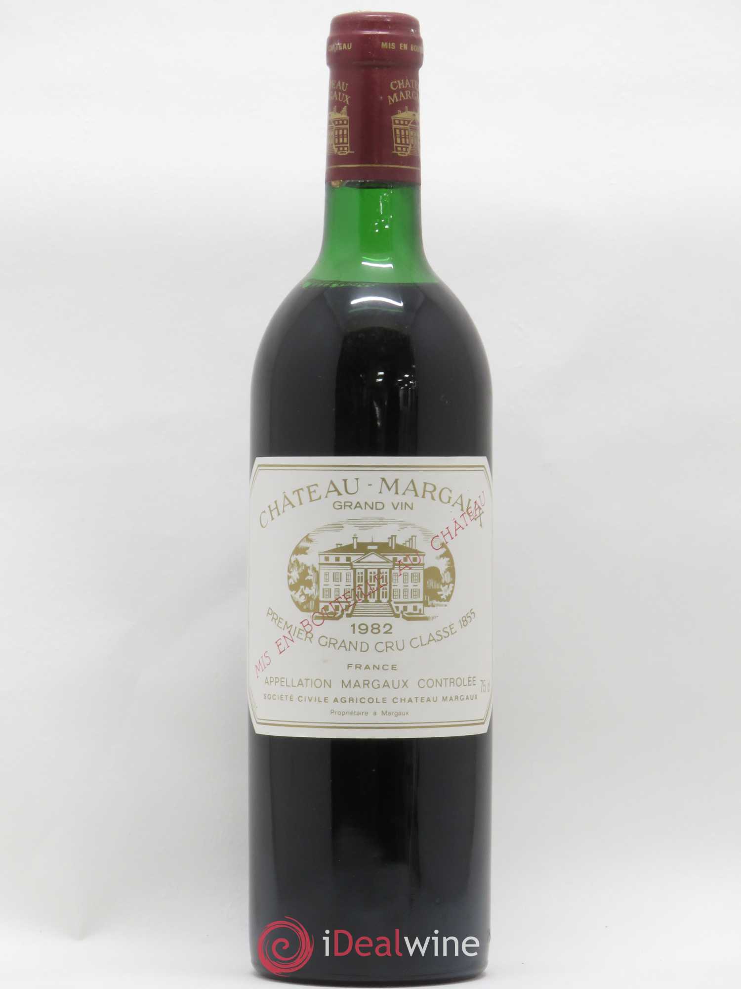 Château Margaux 1er Grand Cru Classé 1982 - Lot de 1 bouteille - 0