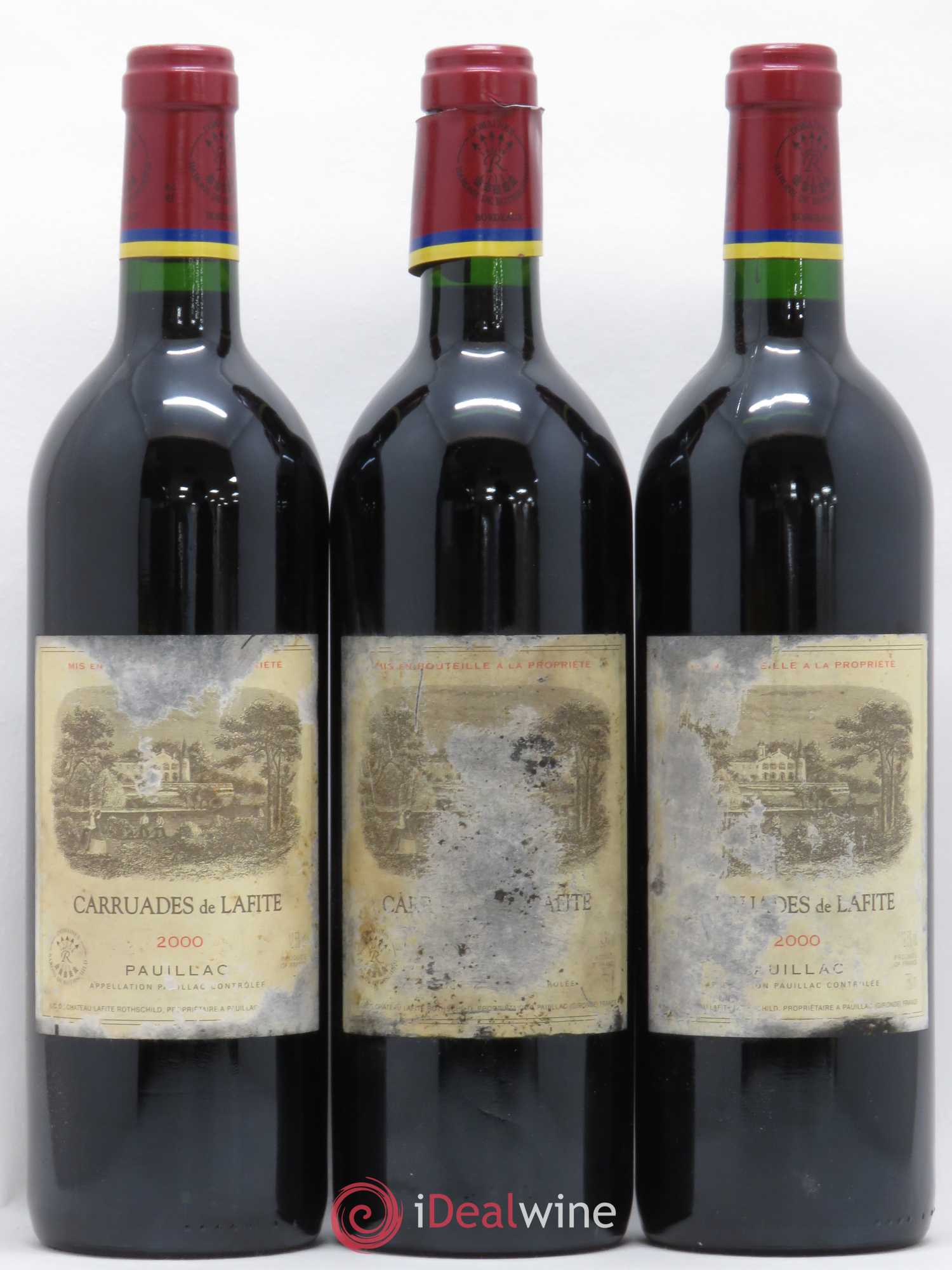 Carruades de Lafite Rothschild Second Vin 2000 - Lot de 12 bouteilles - 4
