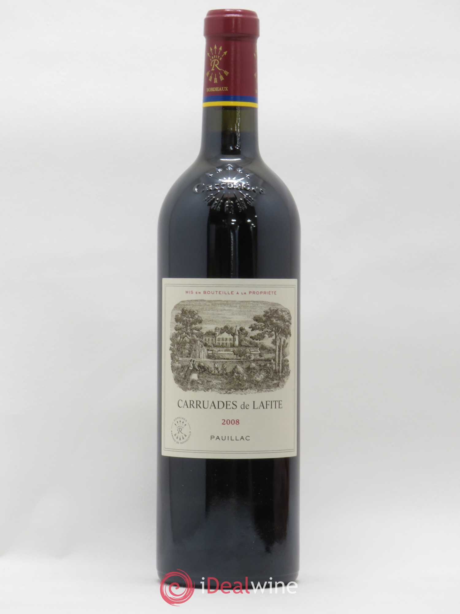 Carruades de Lafite Rothschild Second Vin 2008 - Lot de 1 bouteille - 0