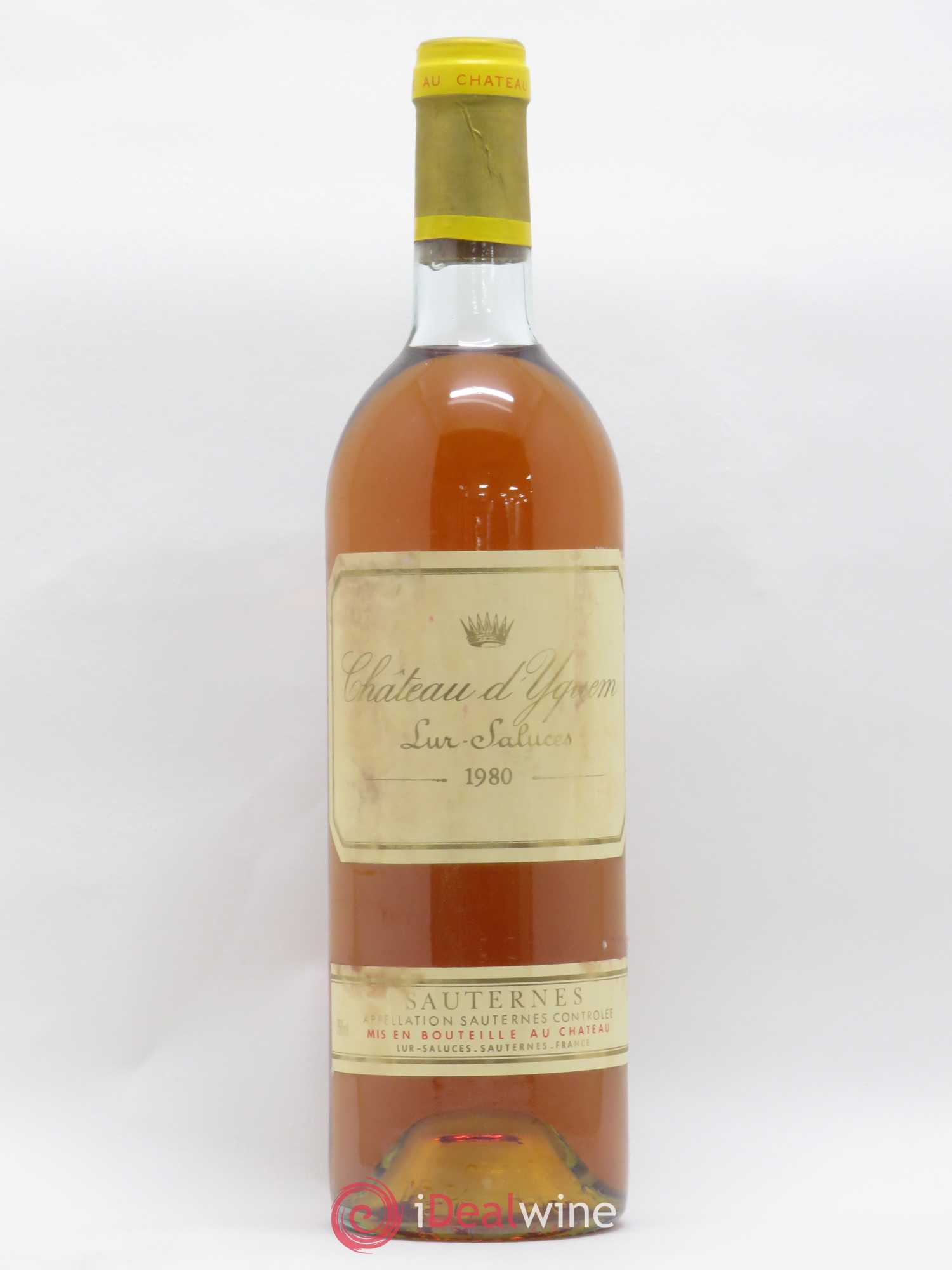 Château d' Yquem 1er Cru Classé Supérieur 1980 - Lotto di 1 bottiglia - 0