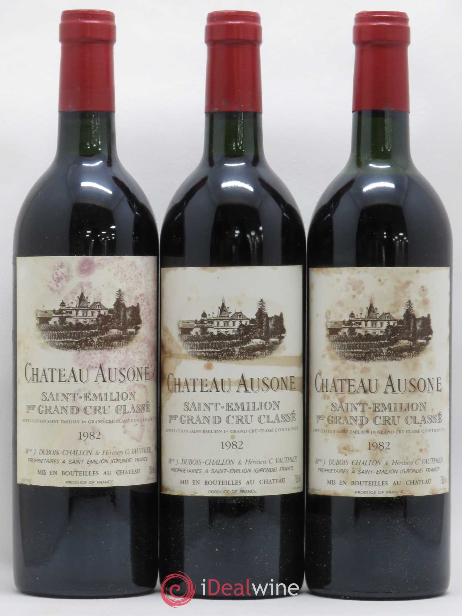 Château Ausone 1er Grand Cru Classé A 1982 - Lot de 12 bouteilles - 3
