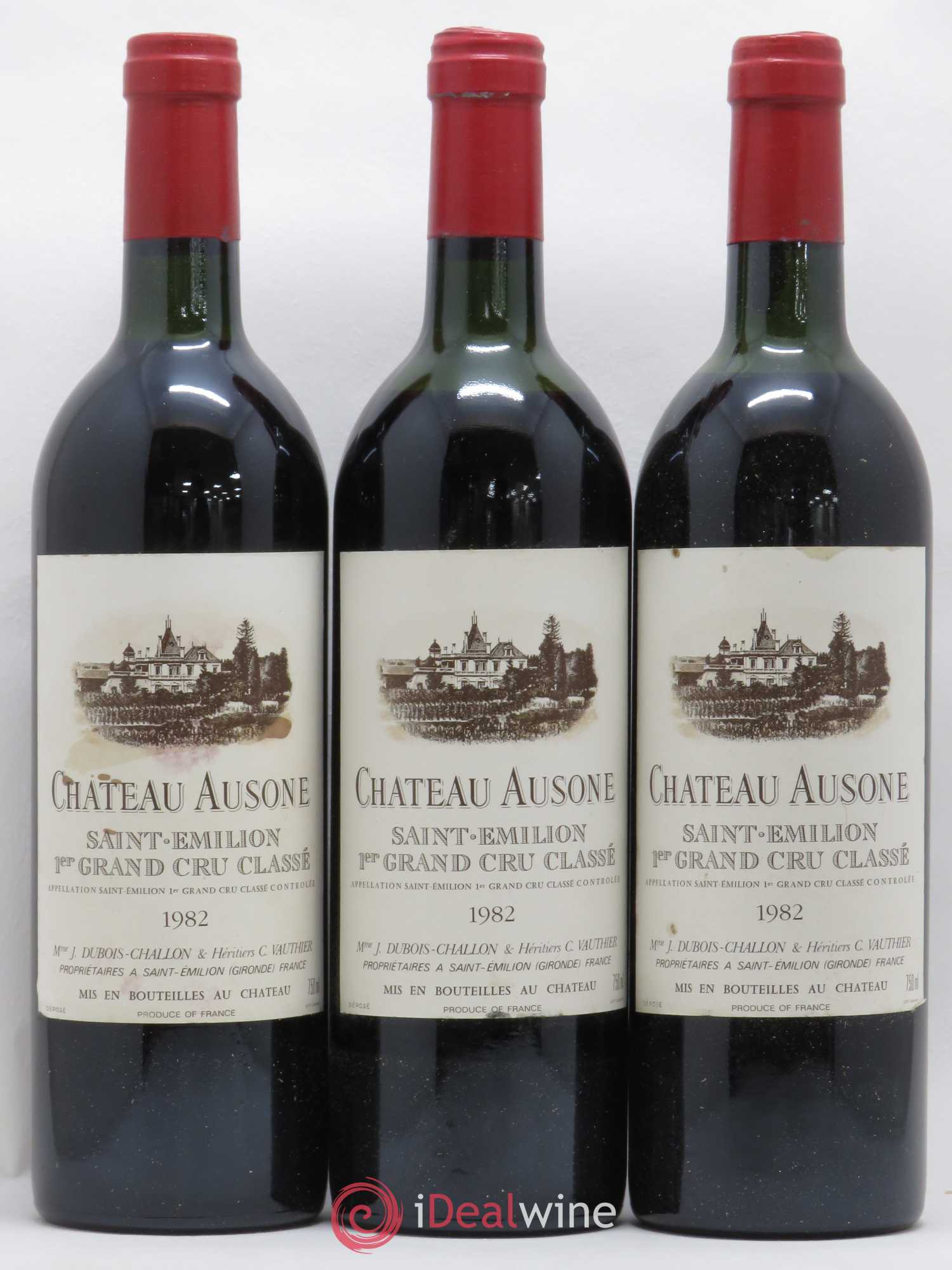 Château Ausone 1er Grand Cru Classé A 1982 - Lot de 12 bouteilles - 4