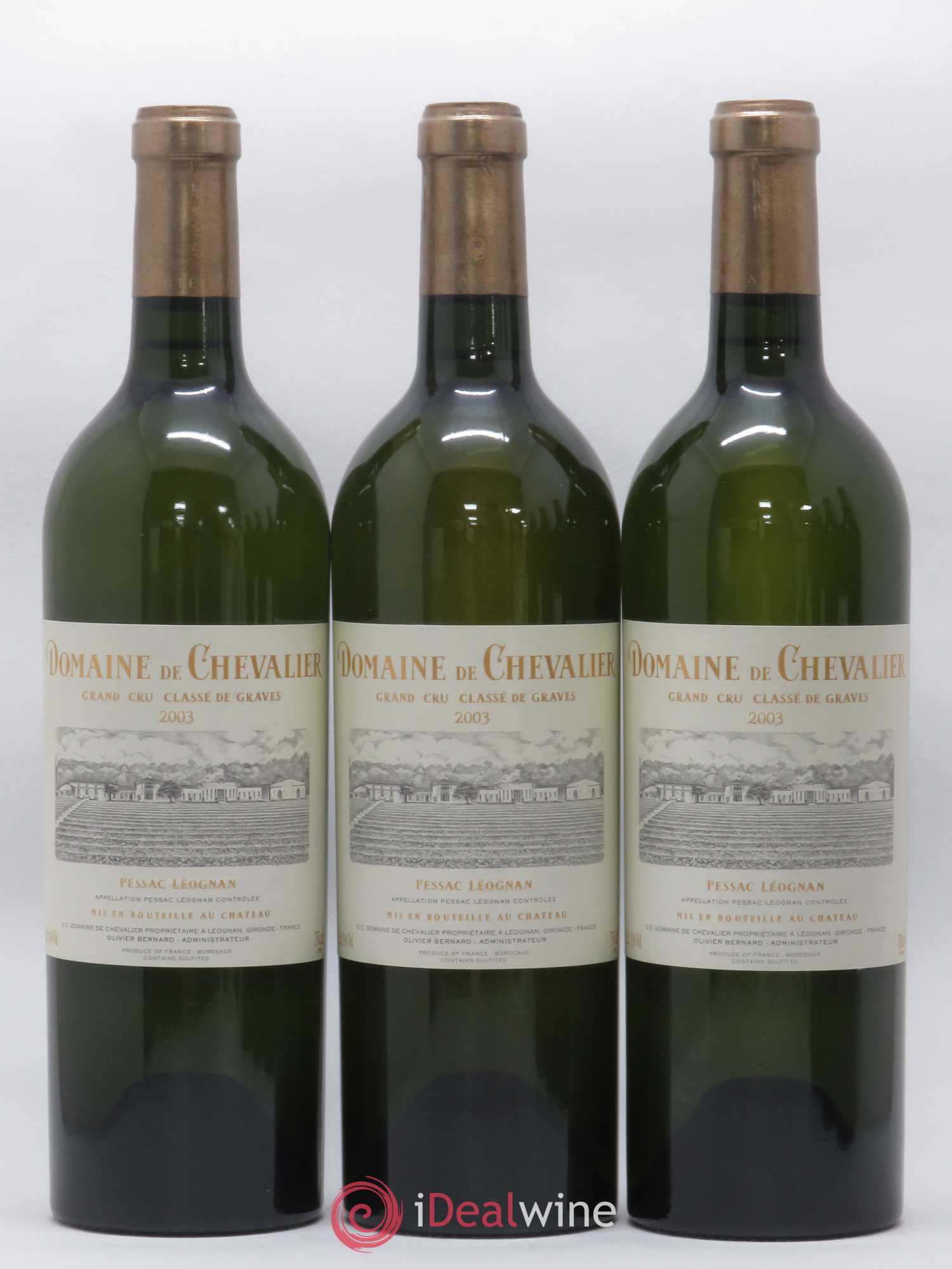 Domaine de Chevalier Cru Classé de Graves 2003 - Lot de 6 bouteilles - 1