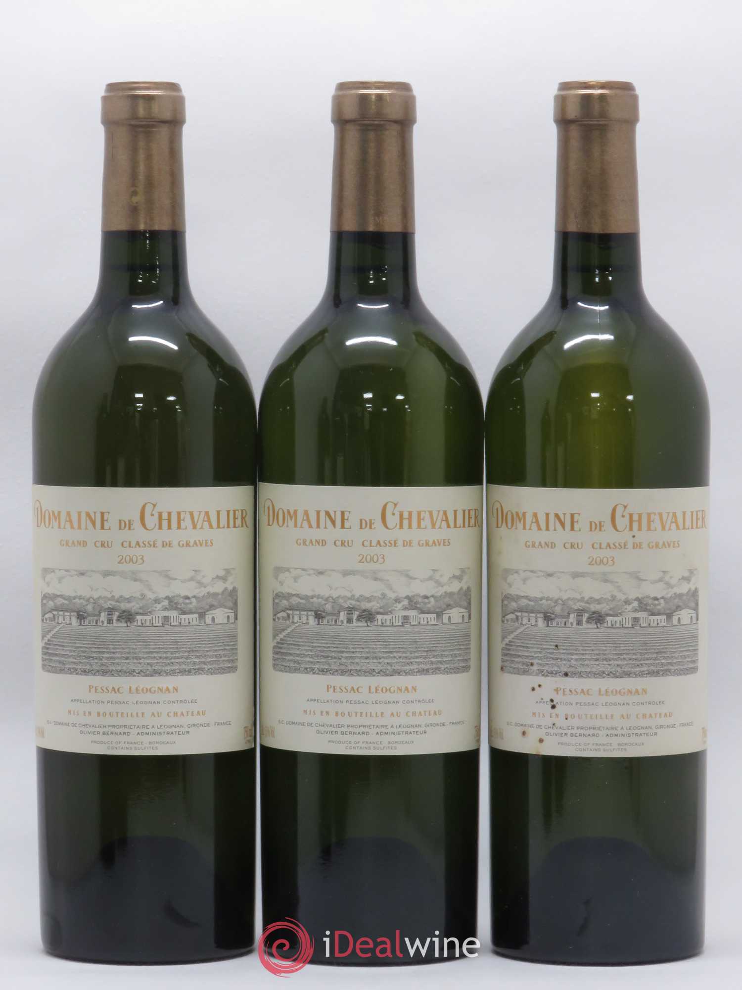 Domaine de Chevalier Cru Classé de Graves 2003 - Lot de 6 bouteilles - 2