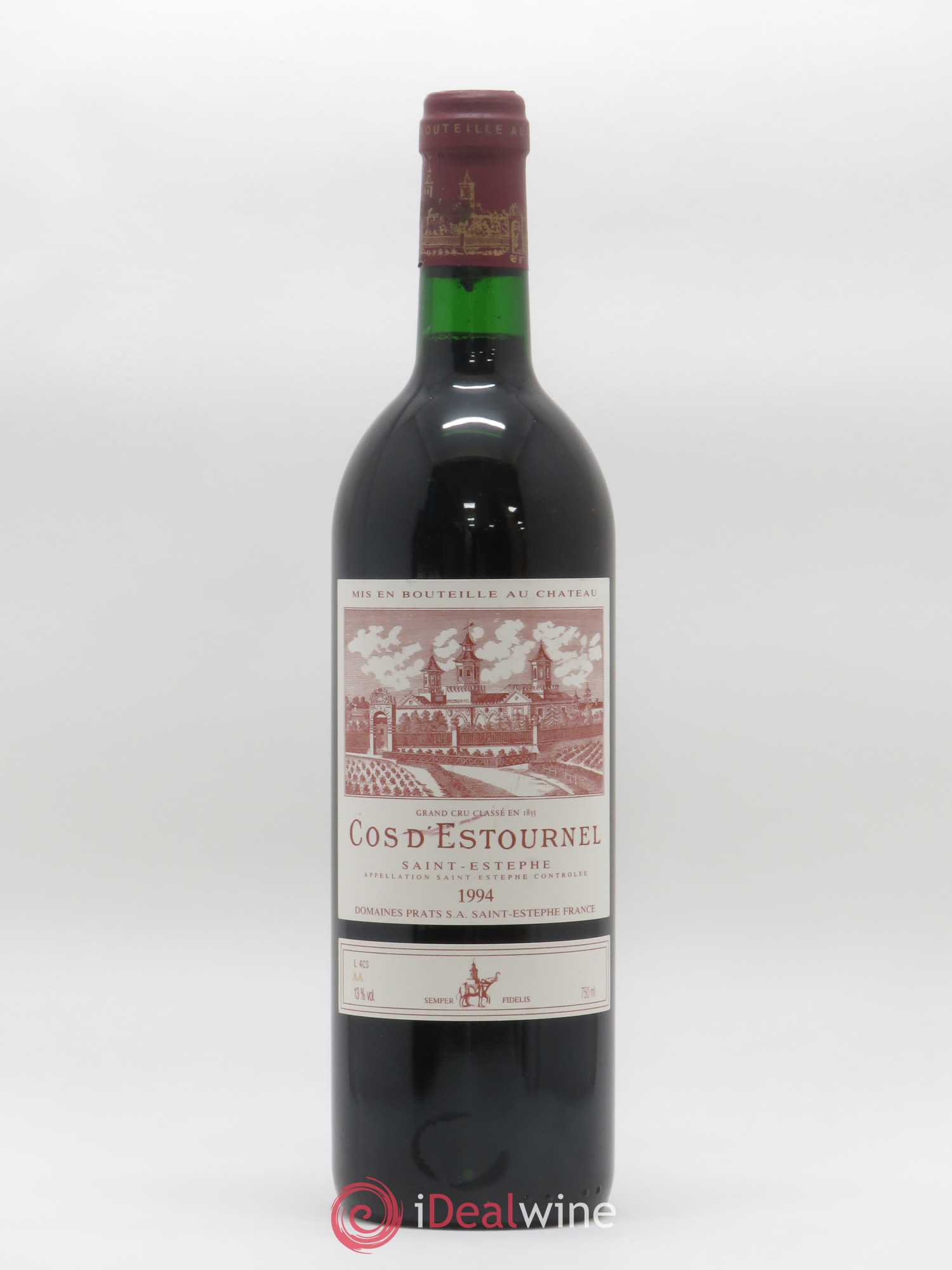 Cos d'Estournel 2ème Grand Cru Classé 1994 - Lot de 1 bouteille - 0