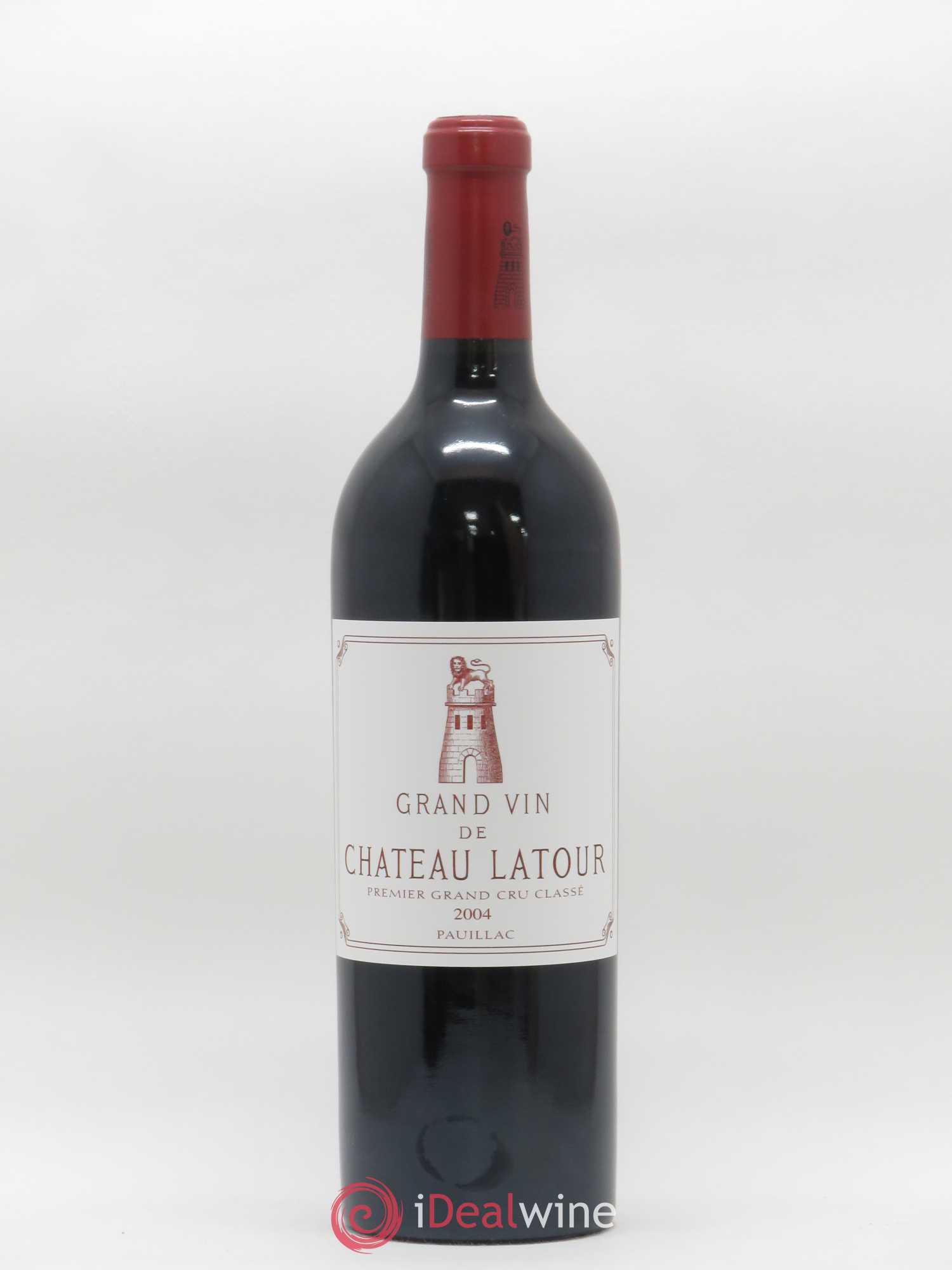 Château Latour 1er Grand Cru Classé 2004 - Lot de 1 bouteille - 0