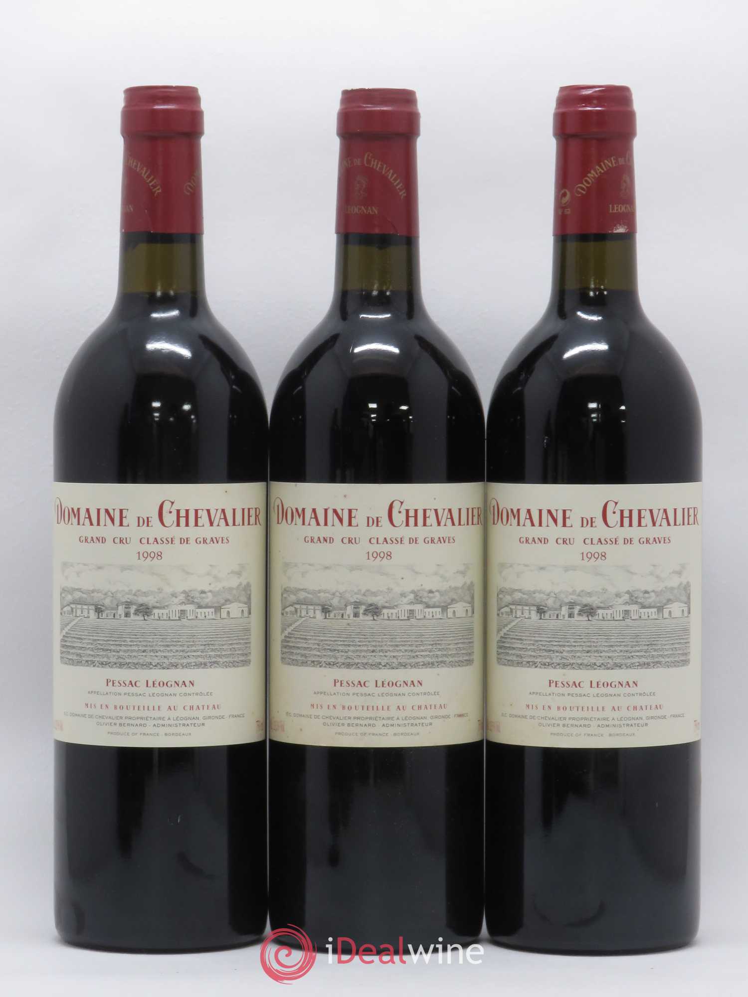 Domaine de Chevalier Cru Classé de Graves 1998 - Lot de 6 bouteilles - 2