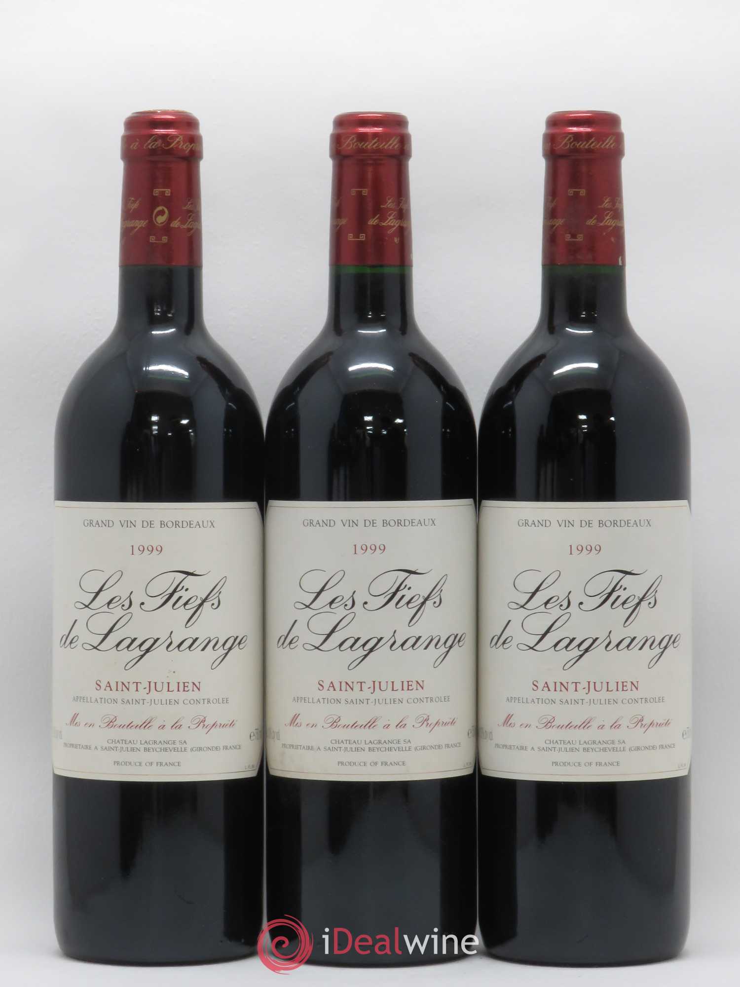 Les Fiefs de Lagrange Second Vin 1999 - Lot de 6 bouteilles - 2