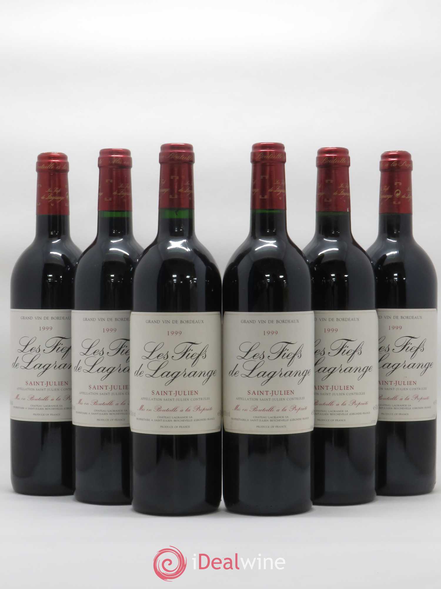 Les Fiefs de Lagrange Second Vin 1999 - Lot de 6 bouteilles - 0
