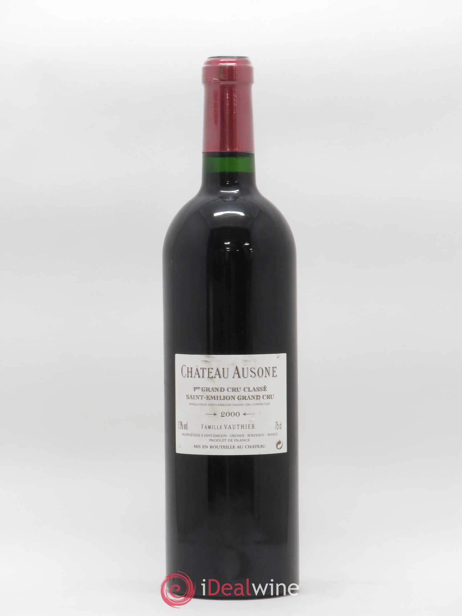 Château Ausone 1er Grand Cru Classé A 2000 - Lot de 1 bouteille - 1