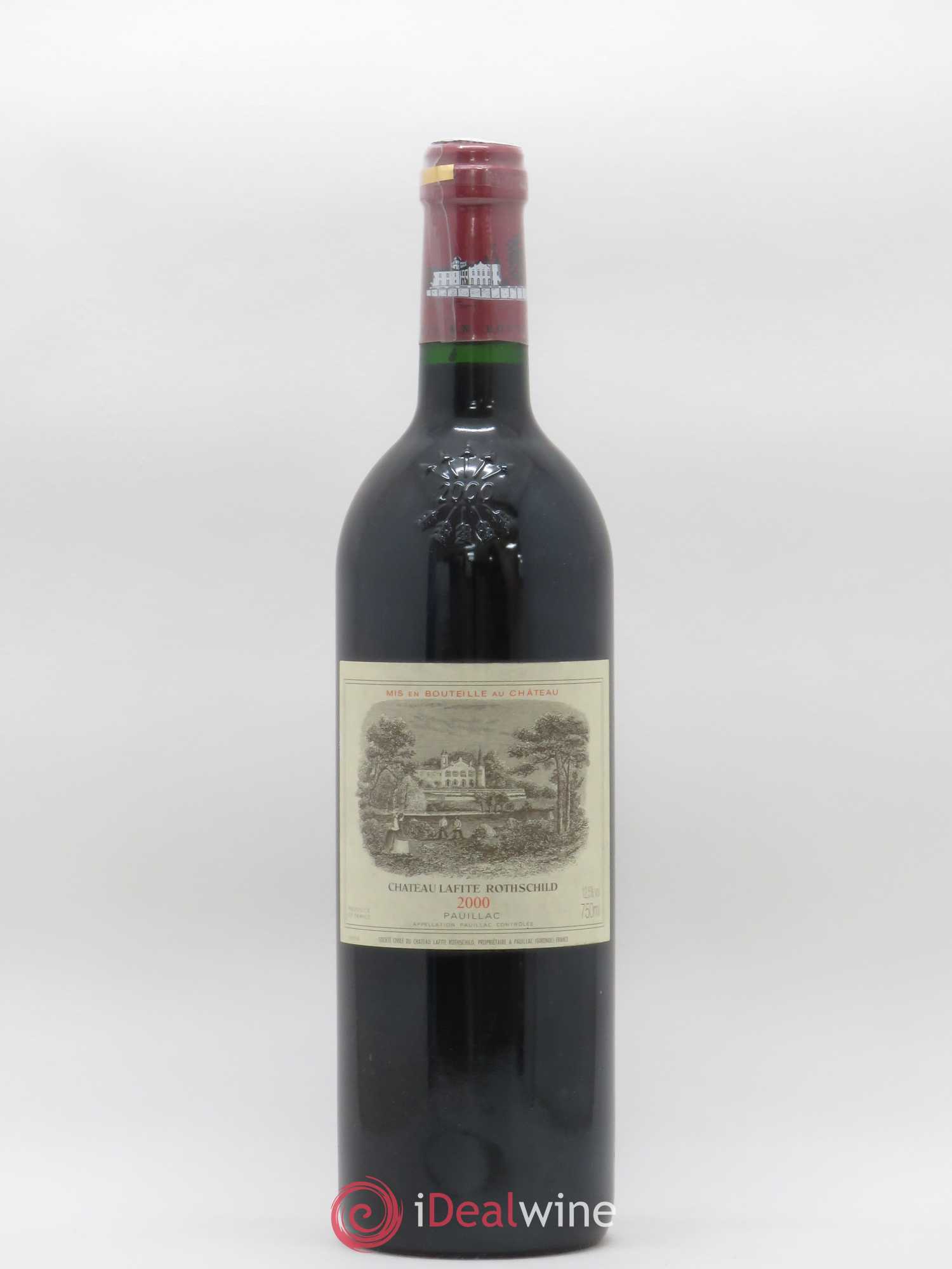 Château Lafite Rothschild 1er Grand Cru Classé 2000 - Lot de 1 bouteille - 0