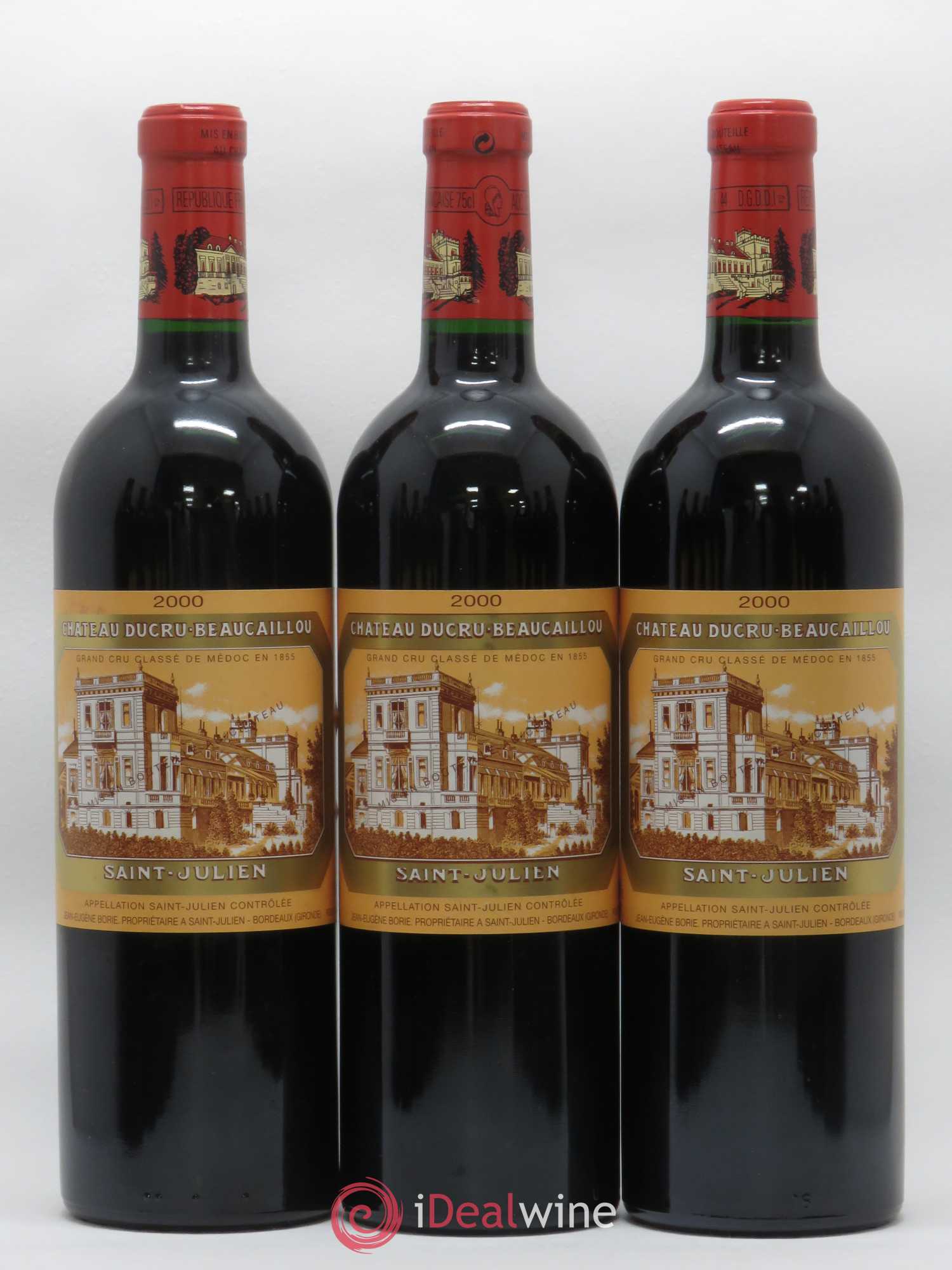 Château Ducru Beaucaillou 2ème Grand Cru Classé 2000 - Lot de 12 bouteilles - 1