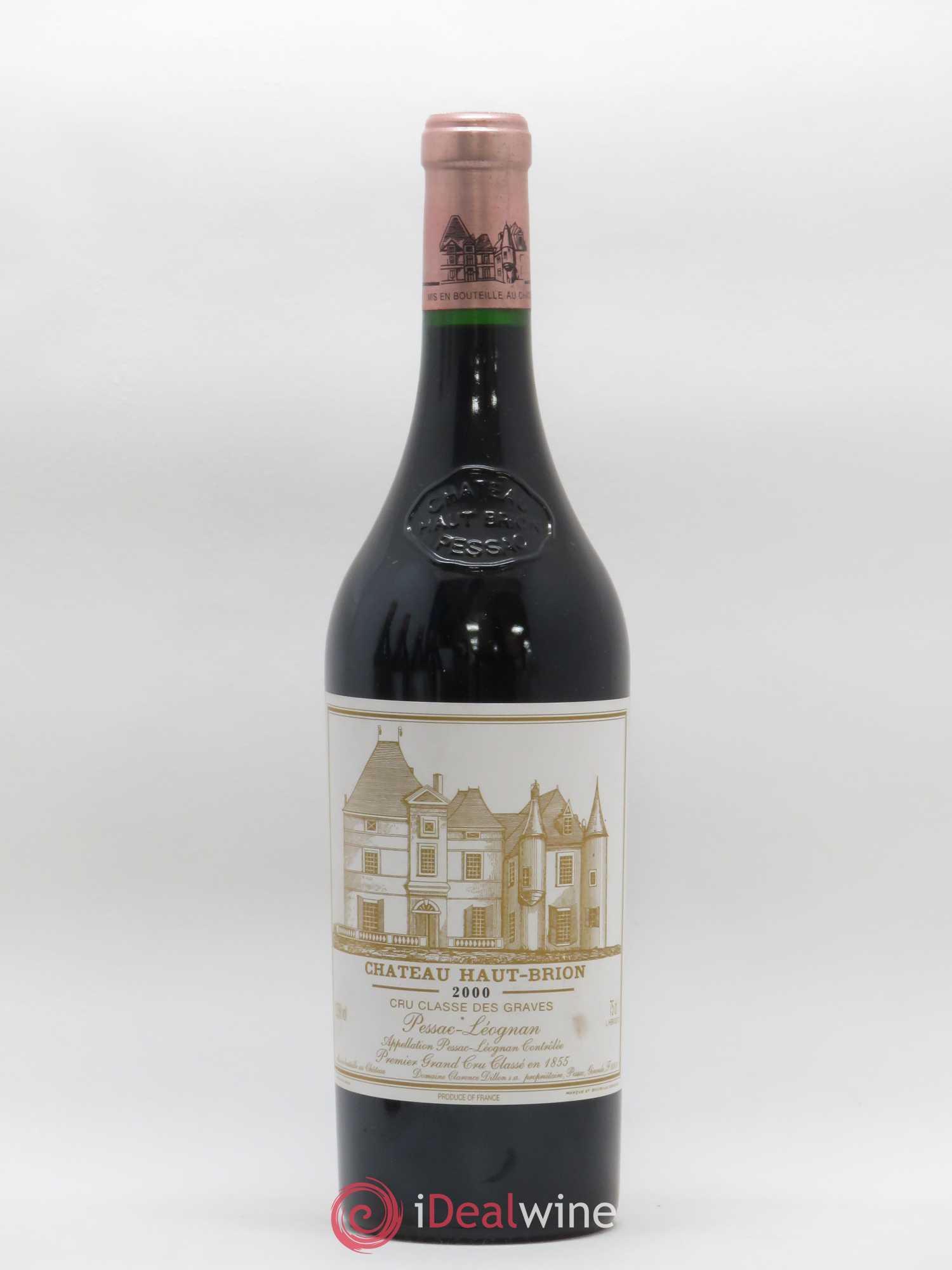 Château Haut Brion 1er Grand Cru Classé 2000 - Lot de 1 bouteille - 0