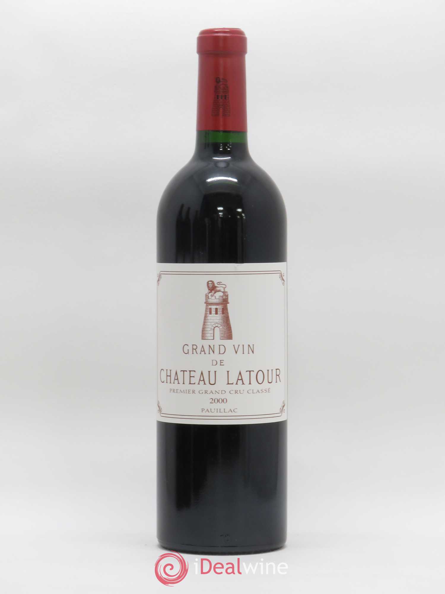 Château Latour 1er Grand Cru Classé 2000 - Lot de 1 bouteille - 0