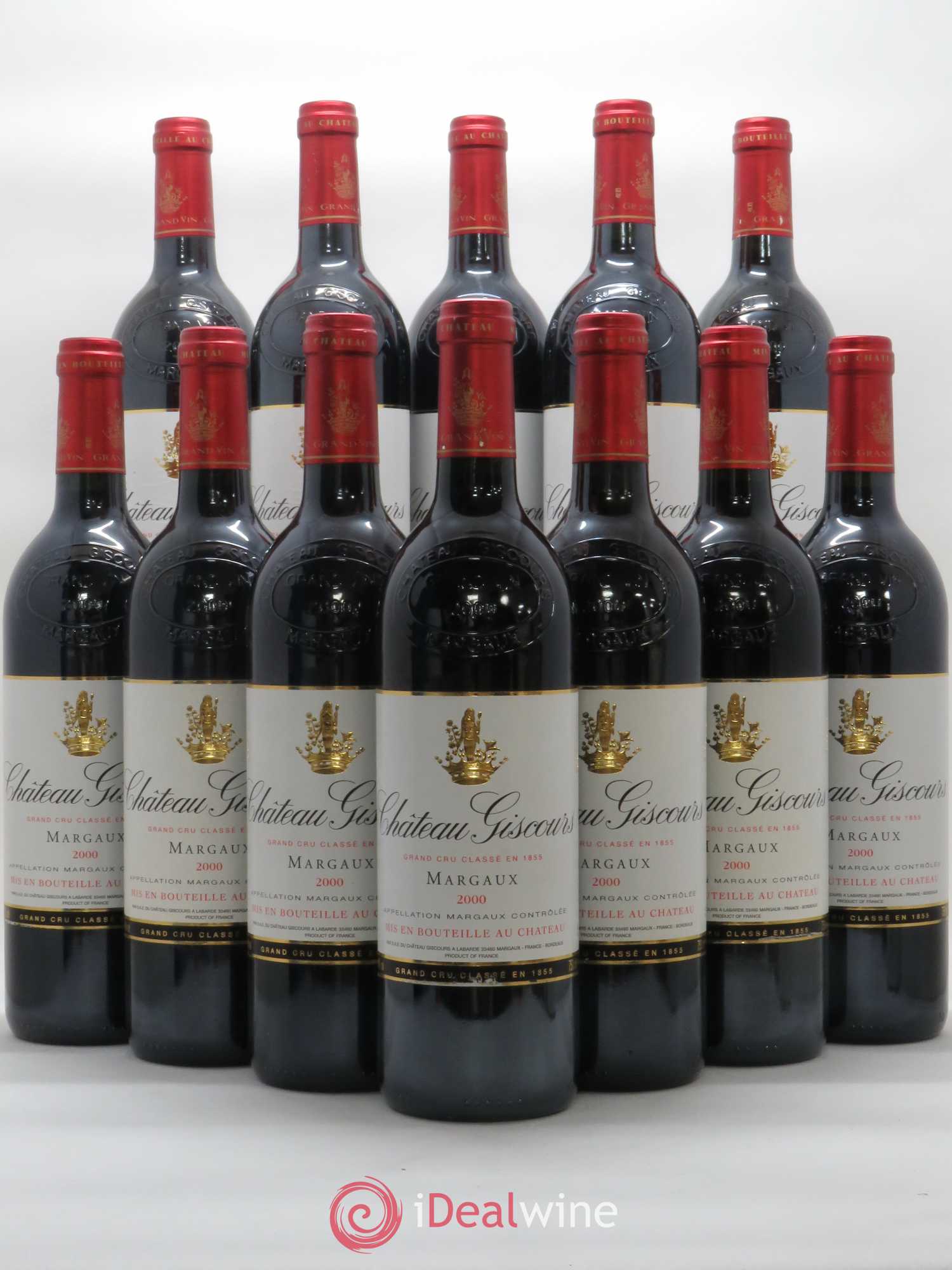 Château Giscours 3ème Grand Cru Classé 2000 - Lot de 12 bouteilles - 0