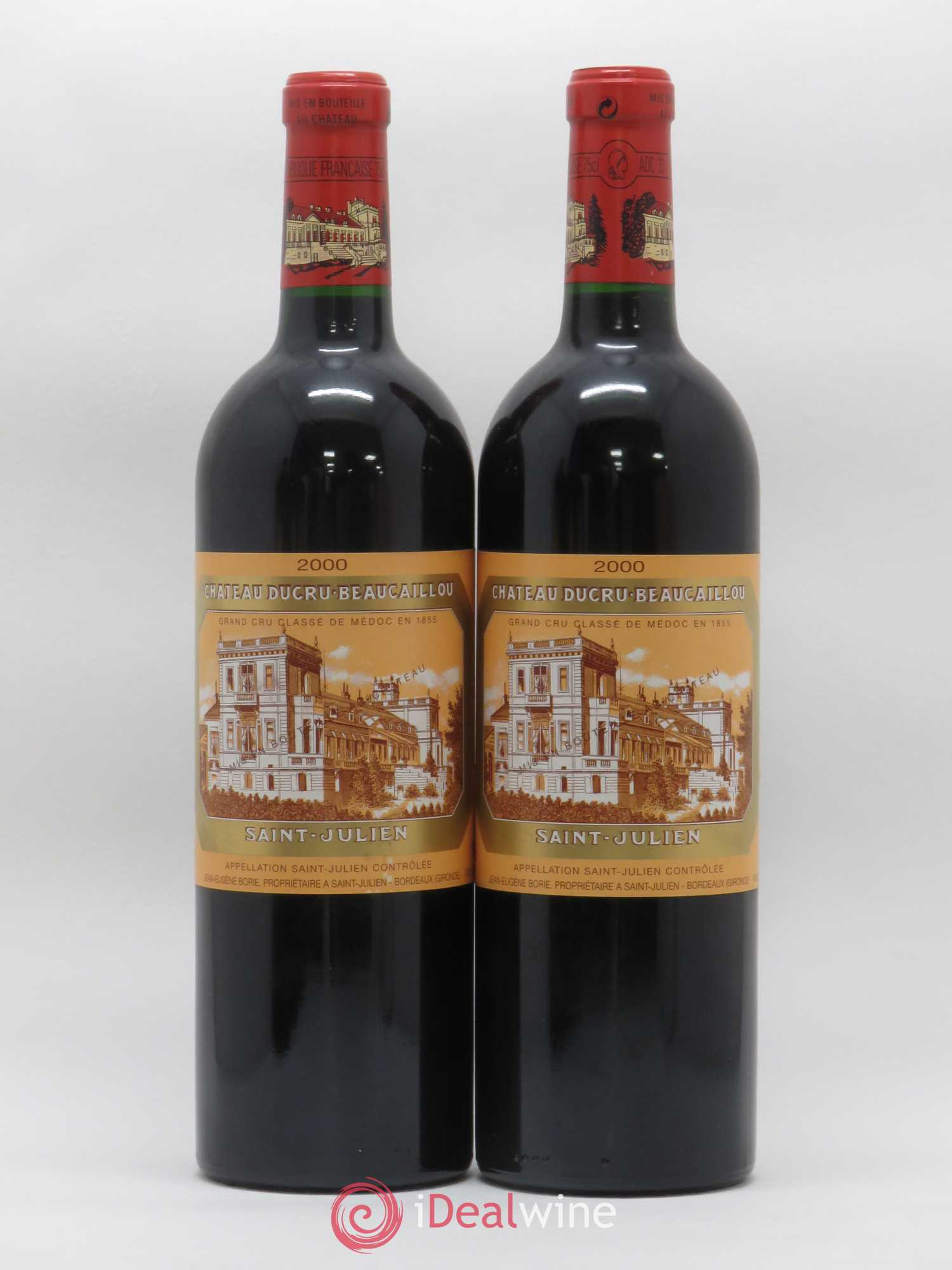 Château Ducru Beaucaillou 2ème Grand Cru Classé 2000 - Lot de 2 bouteilles - 0