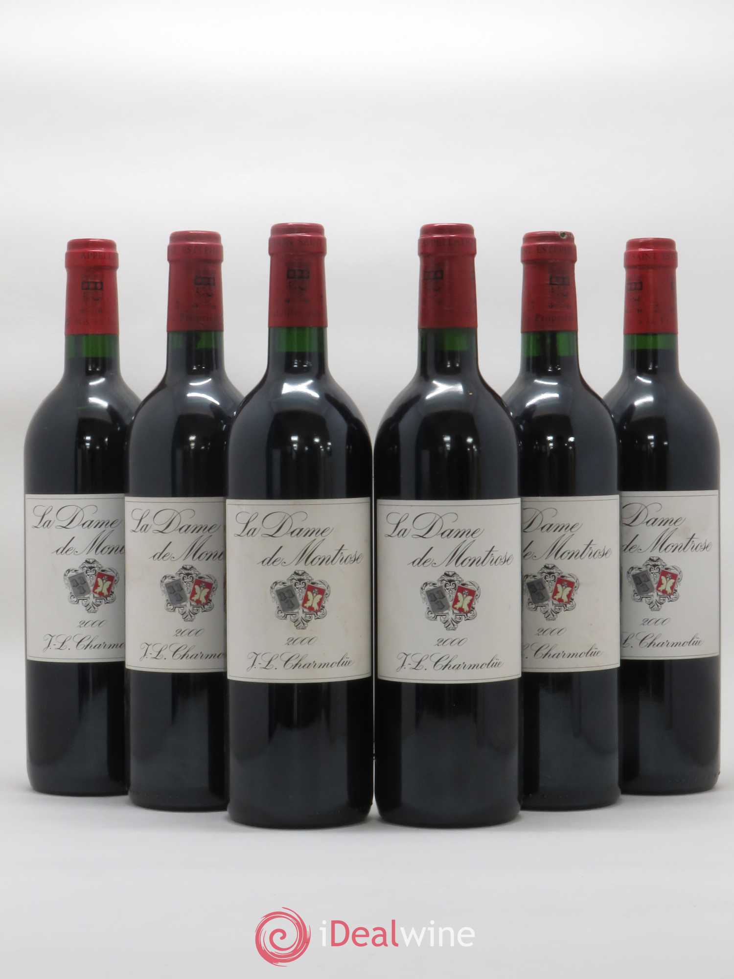La Dame de Montrose Second Vin 2000 - Lot de 6 bouteilles - 0