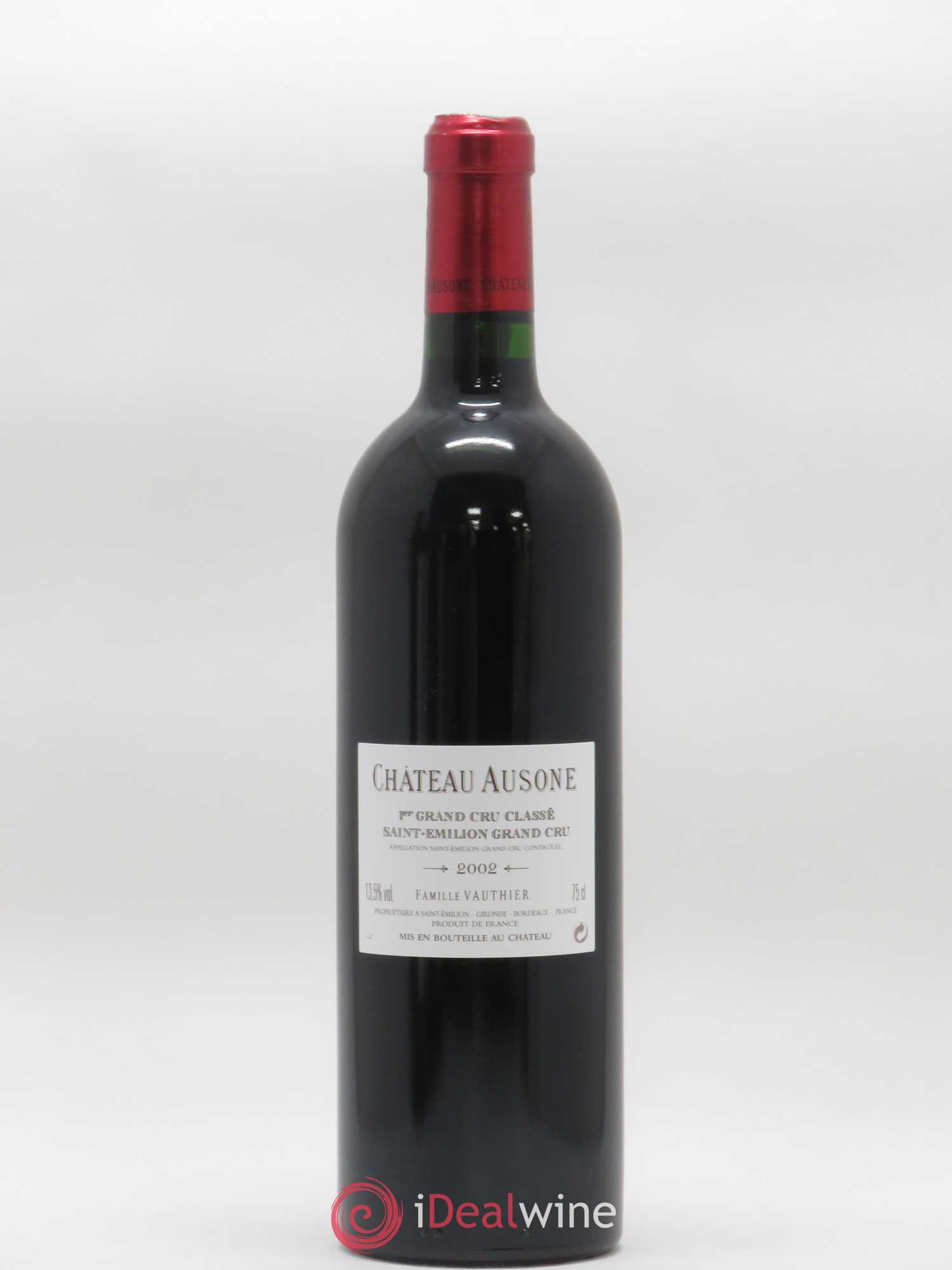 Château Ausone 1er Grand Cru Classé A 2002 - Lot de 1 bouteille - 1