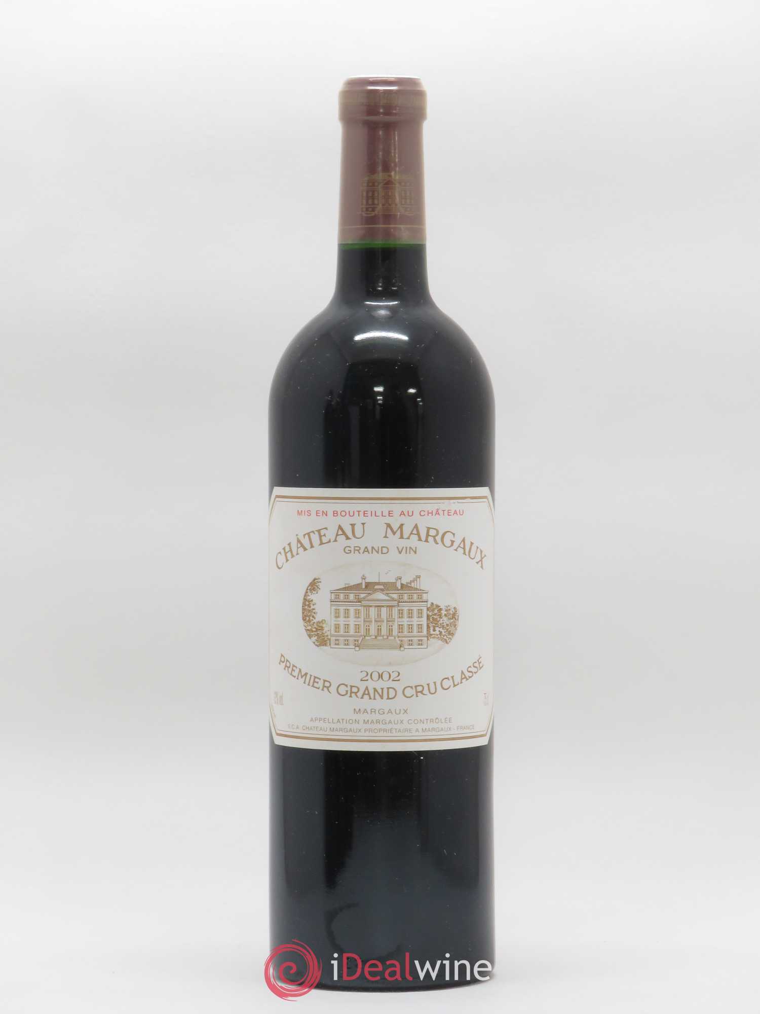 Château Margaux 1er Grand Cru Classé 2002 - Lot de 1 bouteille - 0