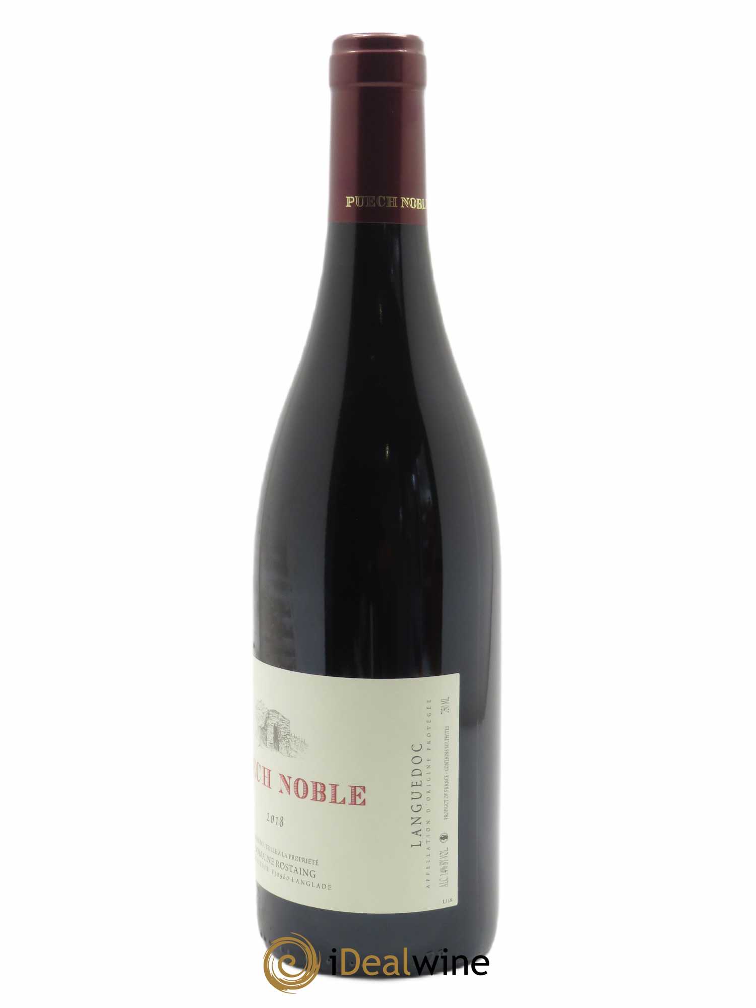 Coteaux du Languedoc Puech Noble René Rostaing 2018 - Lot of 1 bottle - 1