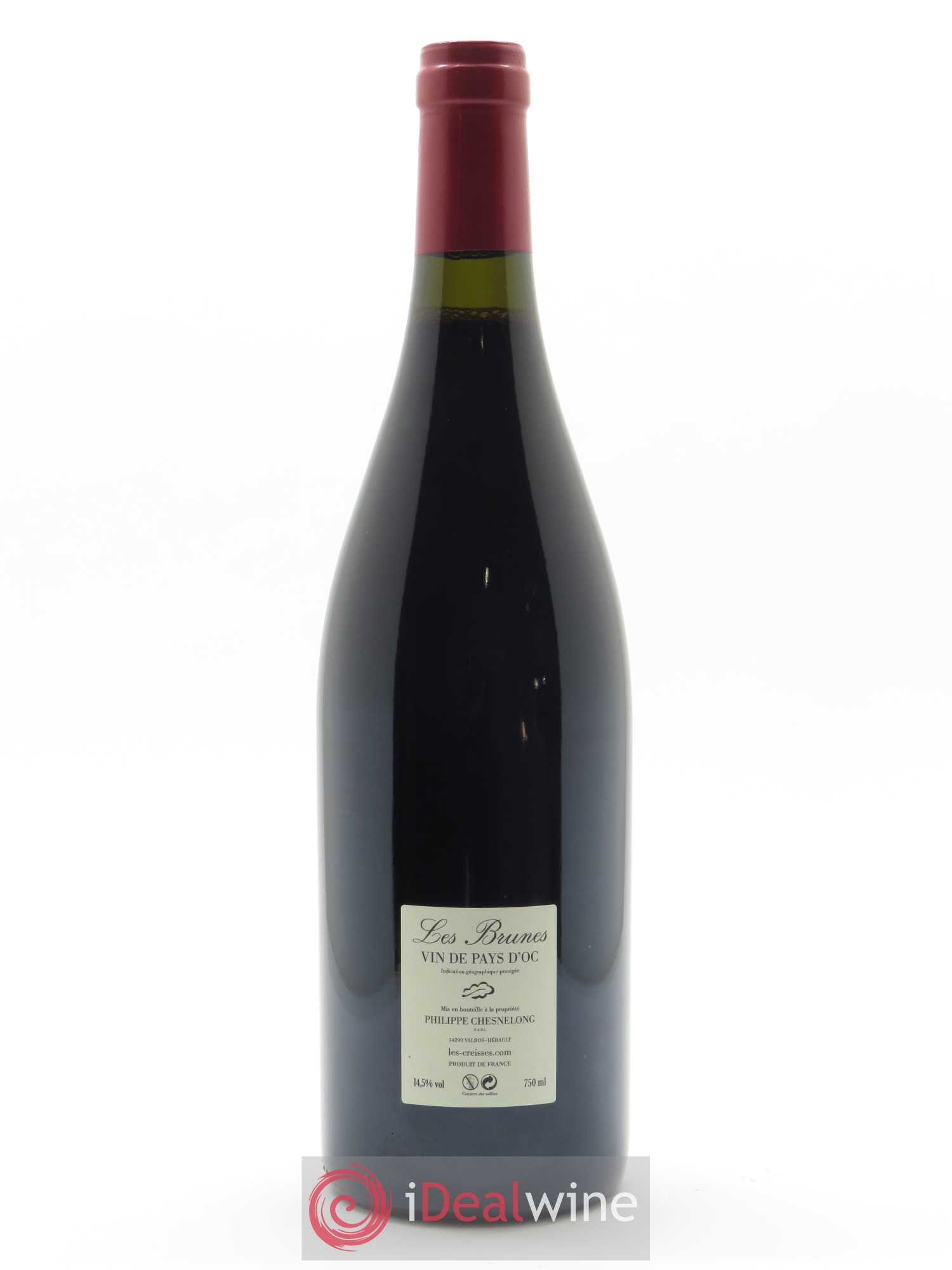Vin de France Les Brunes Les Creisses (Domaine) 2018 - Lot de 1 bouteille - 1