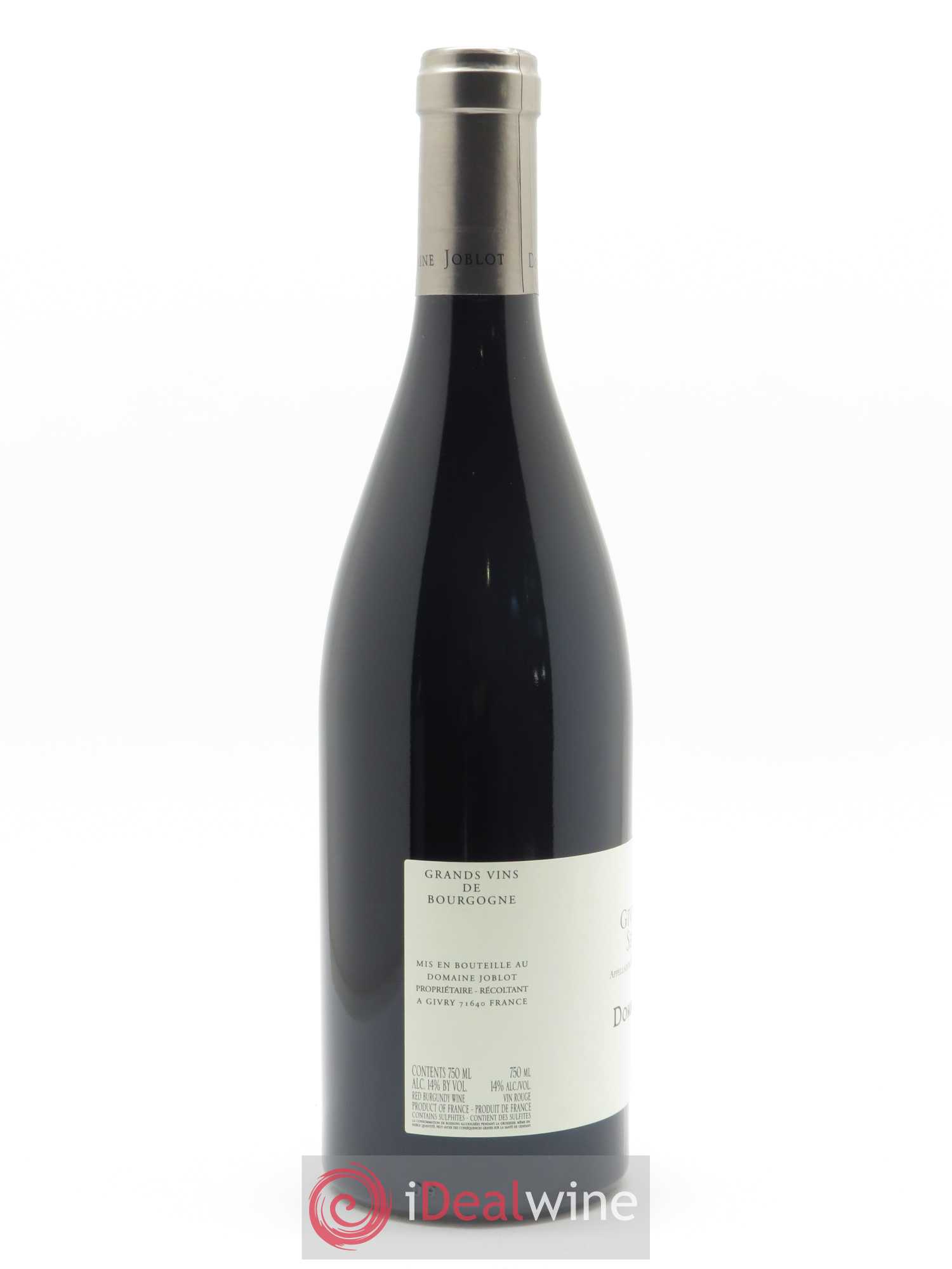 Givry 1er Cru Servoisine Joblot (Domaine) 2019 - Lot de 1 bouteille - 1